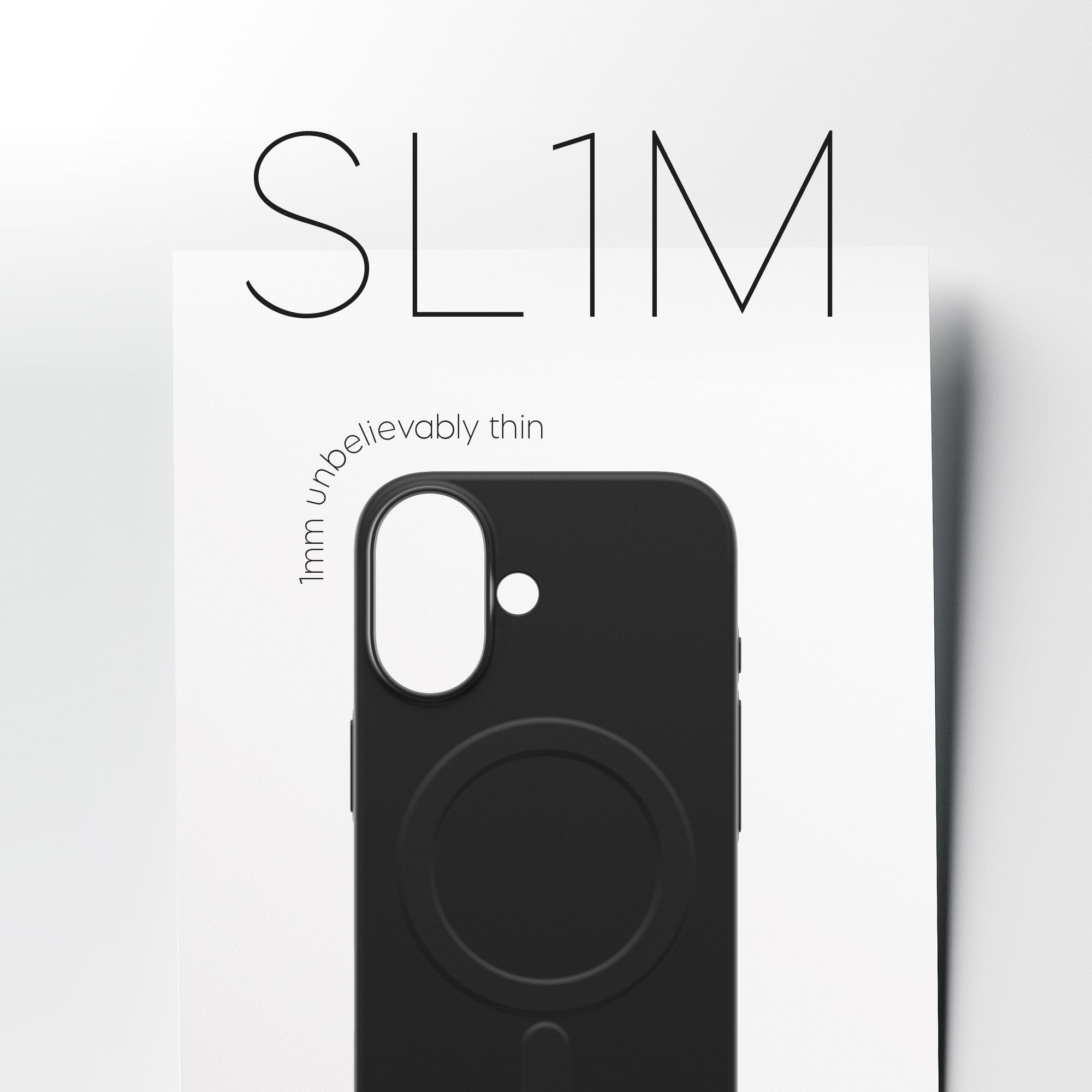 CARE™ by PanzerGlass® SL1M Case Black w. MagSafe iPhone 17