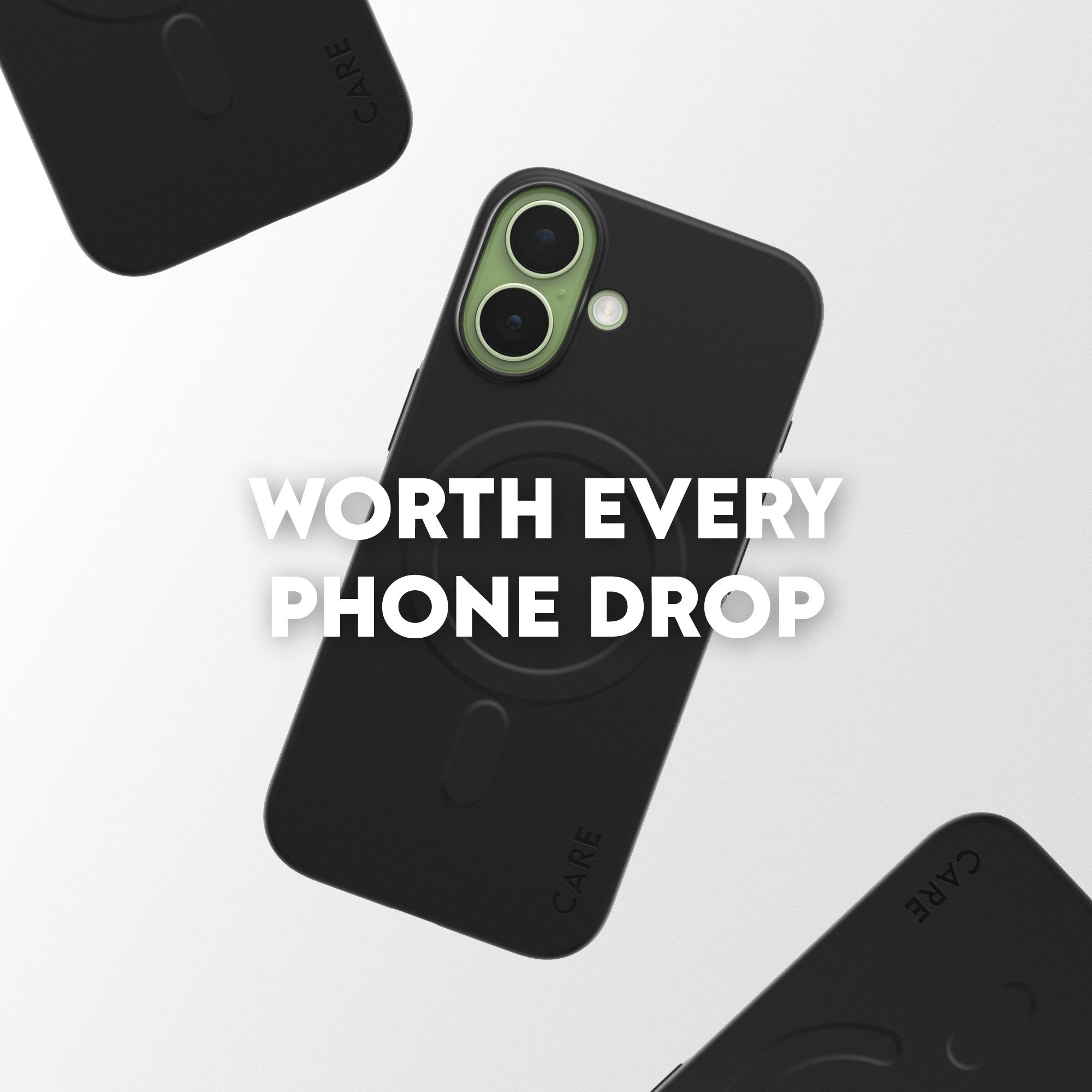 CARE™ by PanzerGlass® SL1M Case Black w. MagSafe iPhone 17