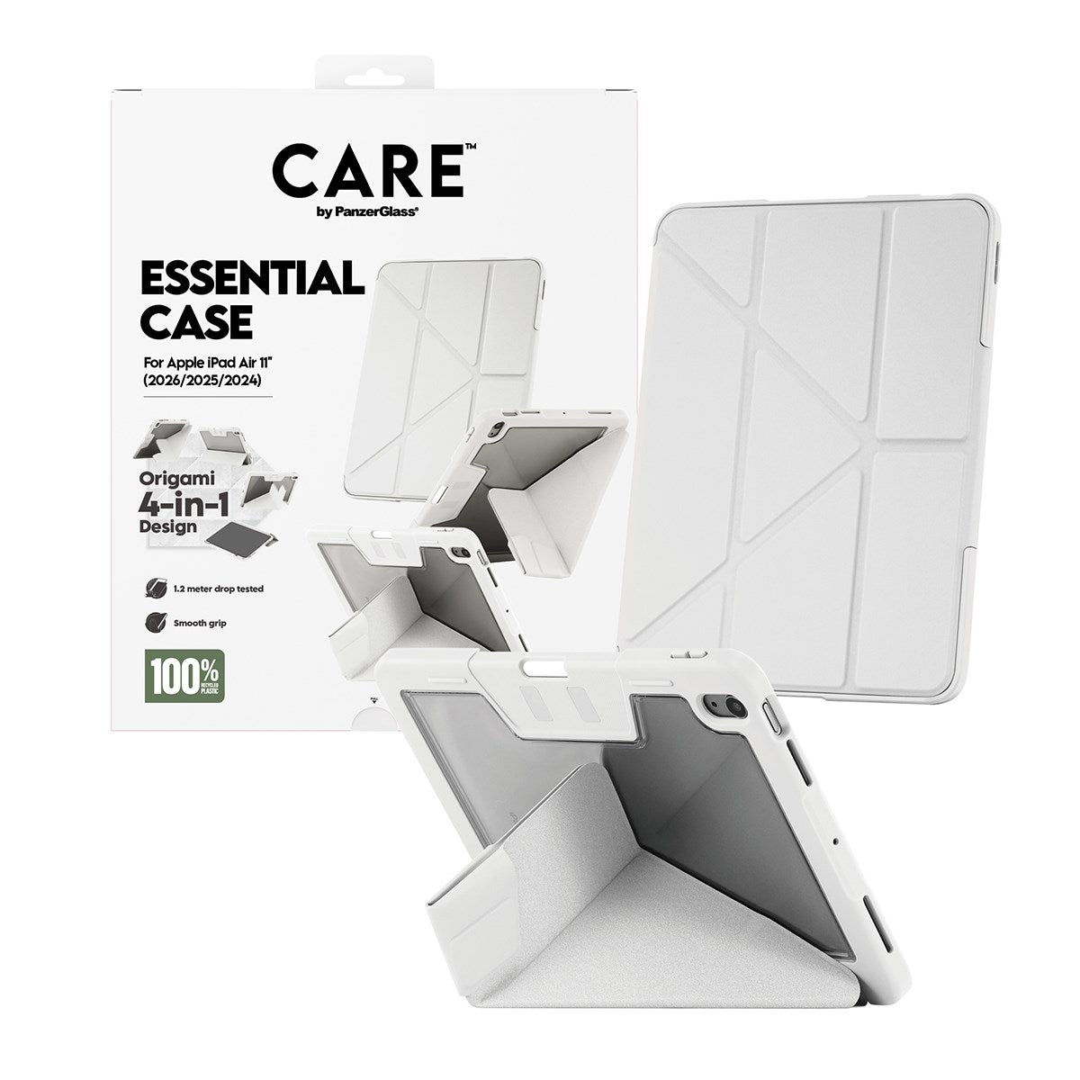 CARE™ by PanzerGlass®™ by PanzerGlass Essential Case Light Grey iPad Air 11