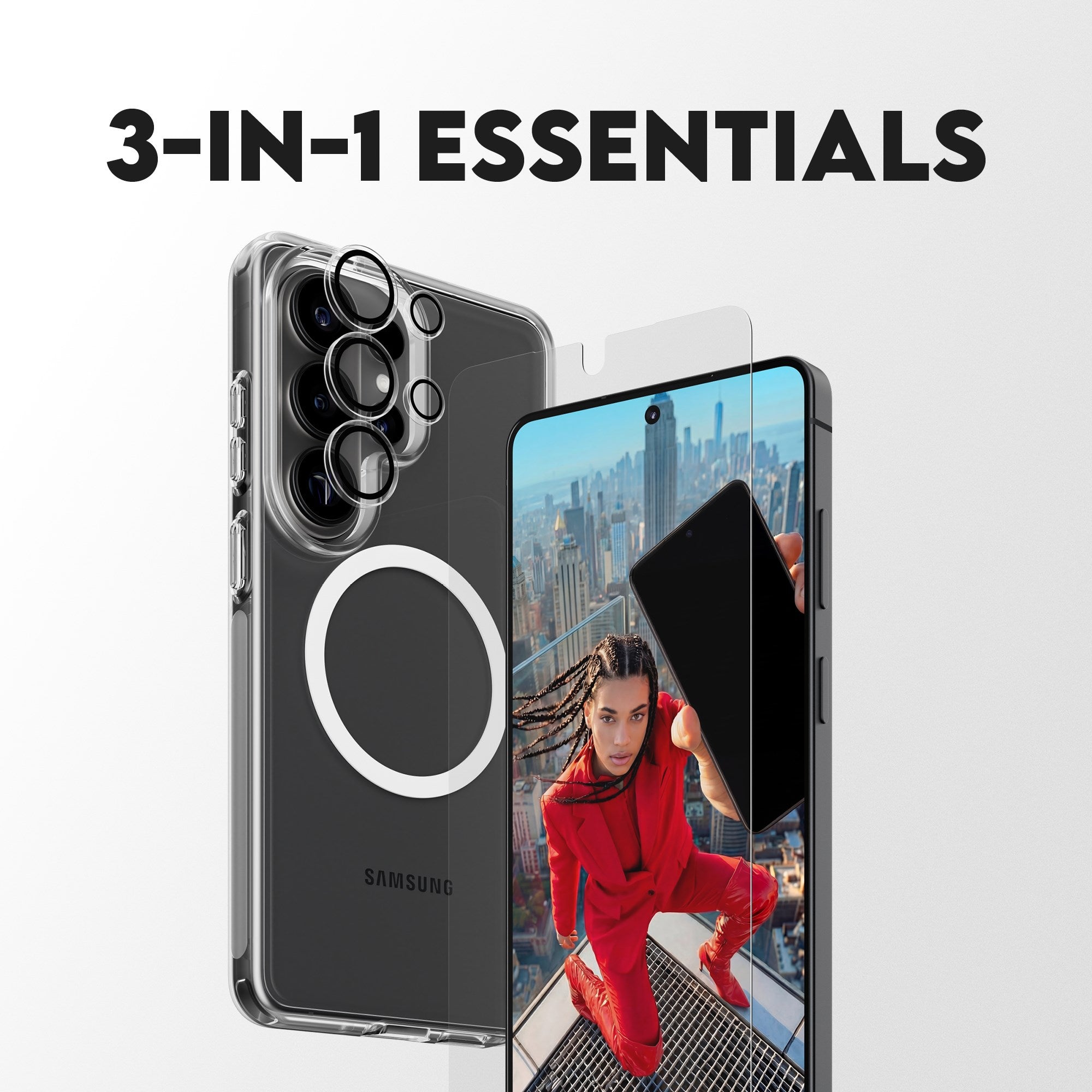 PanzerGlass® | CARE™ by PanzerGlass® 3-in-1 Bundle Samsung Galaxy S26 Ultra