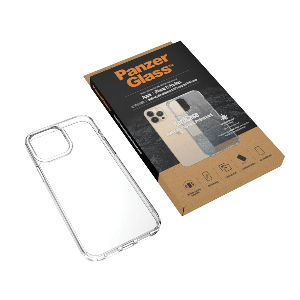 PanzerGlass® HardCase iPhone 13 Pro Max | Clear