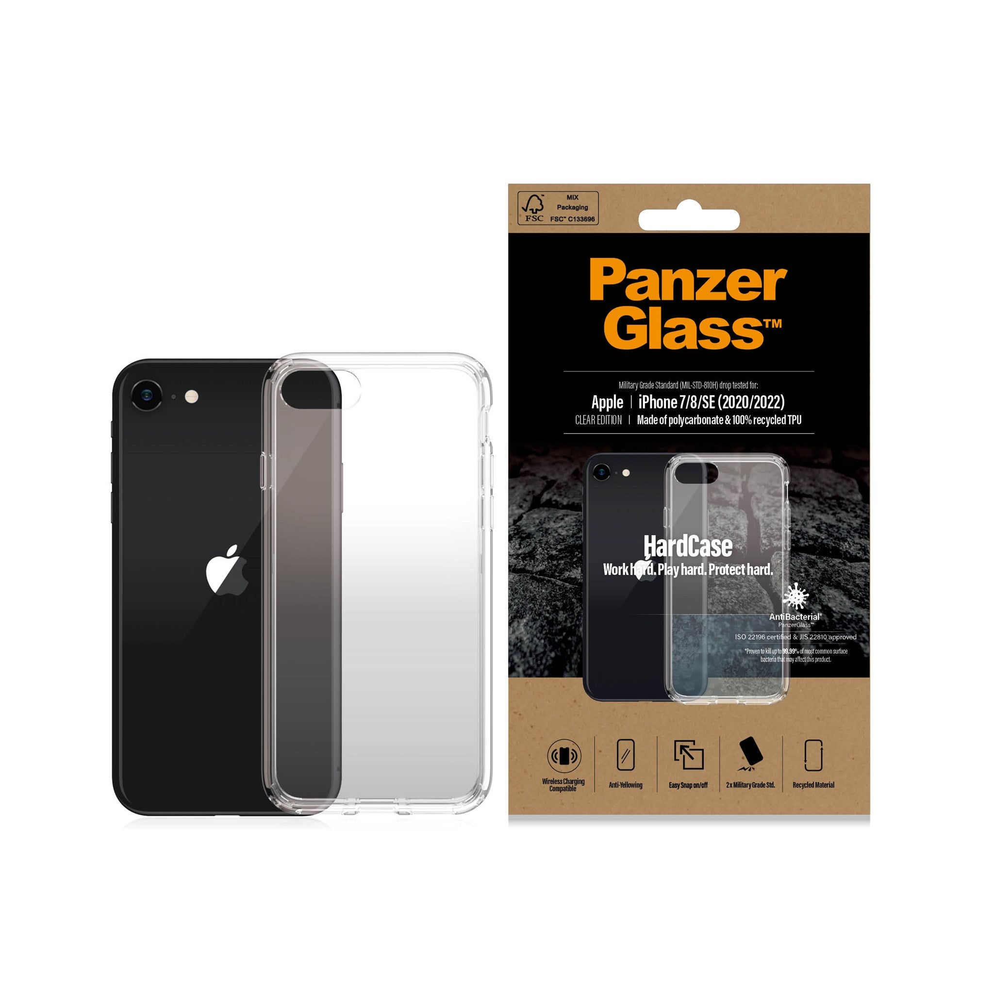PanzerGlass® HardCase iPhone SE (2020/2022) - Main Image