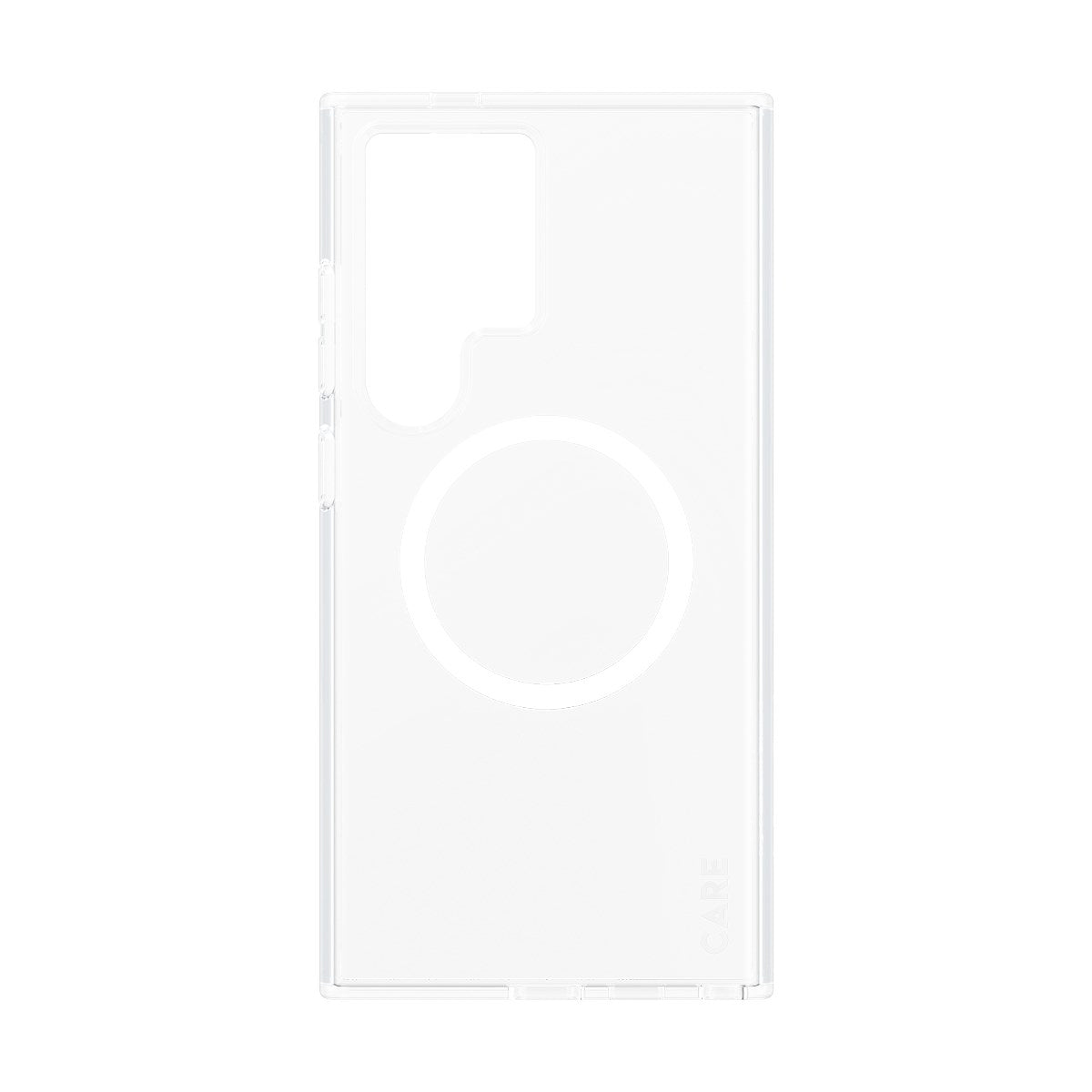 CARE by PanzerGlass® Urban Combat Case Transparent w. White Qi Compatible Samsung Galaxy S24 Ultra