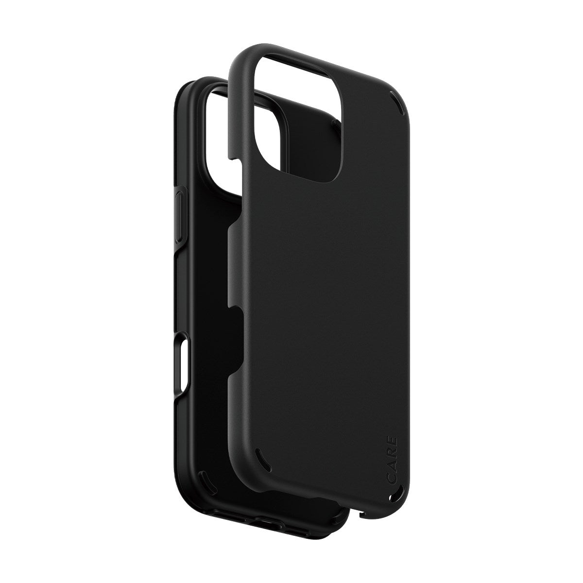 CARE by PanzerGlass® Double Defense Case Black iPhone 16 Pro Max