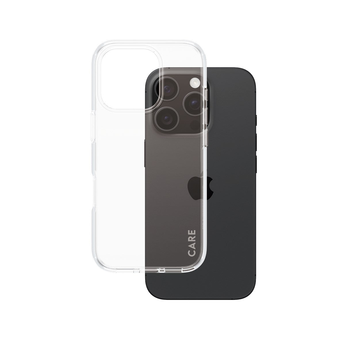 CARE by PanzerGlass® Urban Combat Case Transparent iPhone 16 Pro