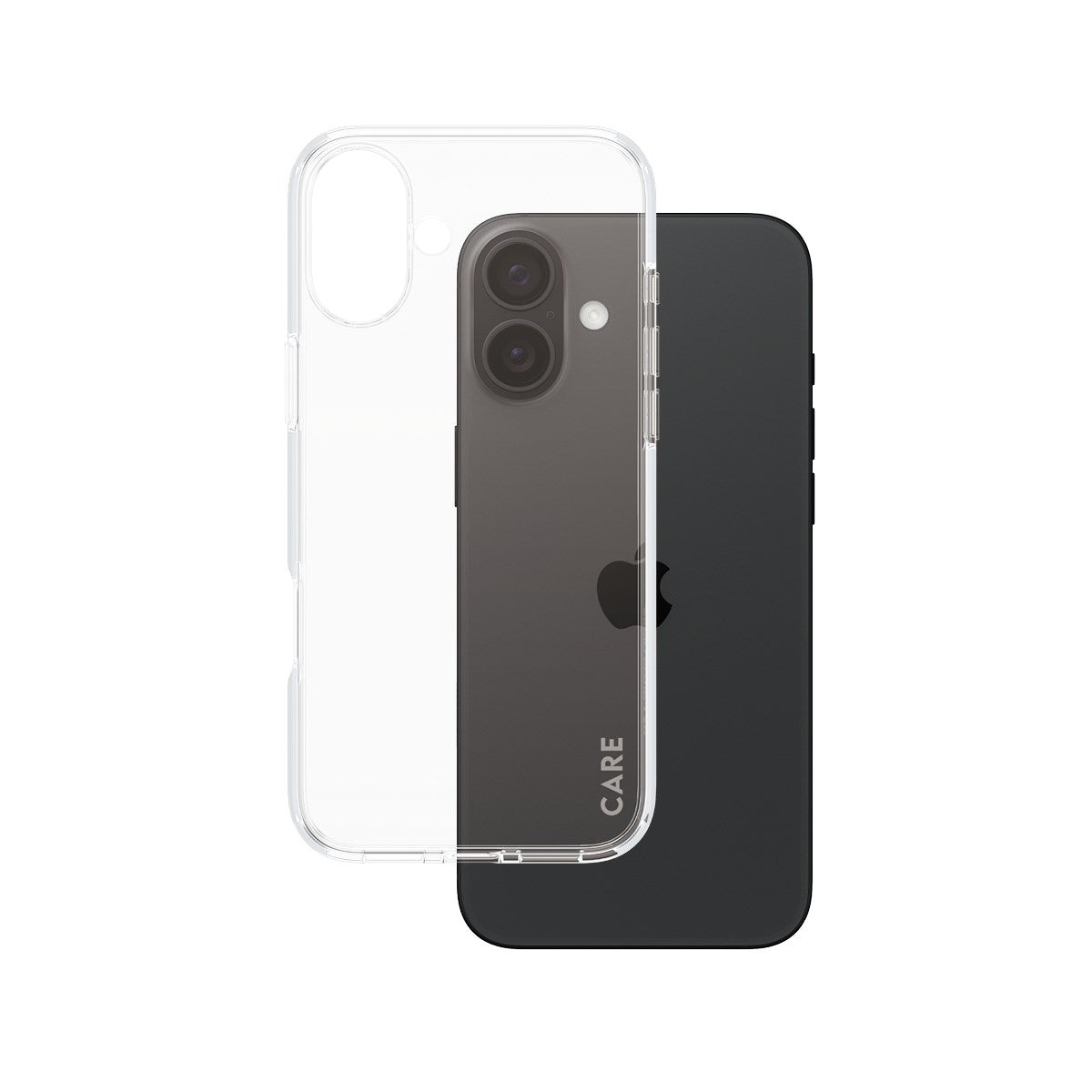 CARE by PanzerGlass® Urban Combat Case Transparent iPhone 16 Plus