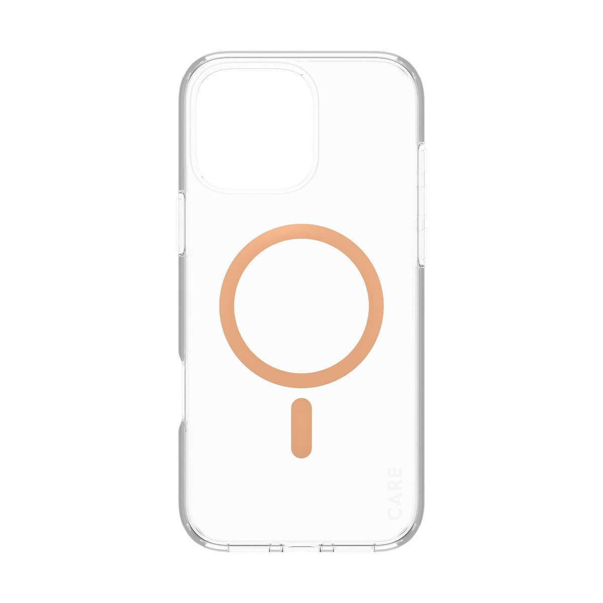 CARE by PanzerGlass® Urban Combat Case Transparent w. Peachy MagSafe iPhone 16 Pro Max