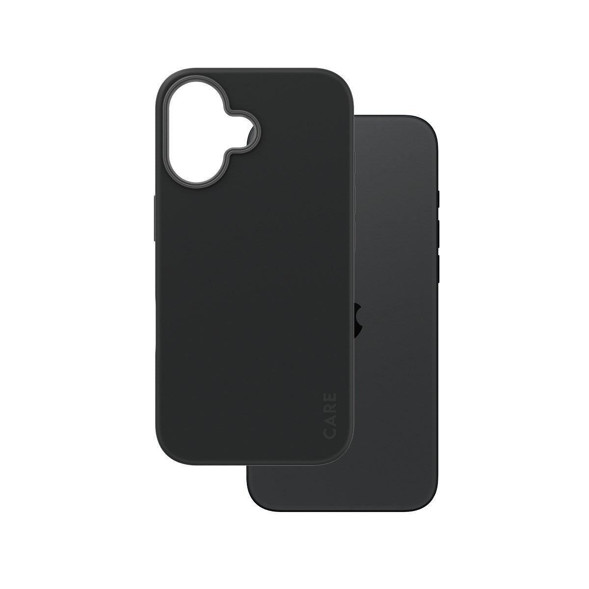 CARE by PanzerGlass® Case Black w. MagSafe iPhone 16