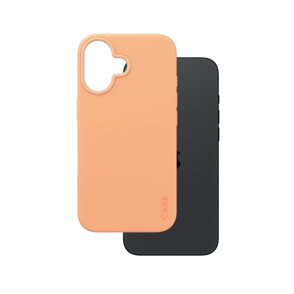 CARE by PanzerGlass® Case Peachy w. MagSafe iPhone 16