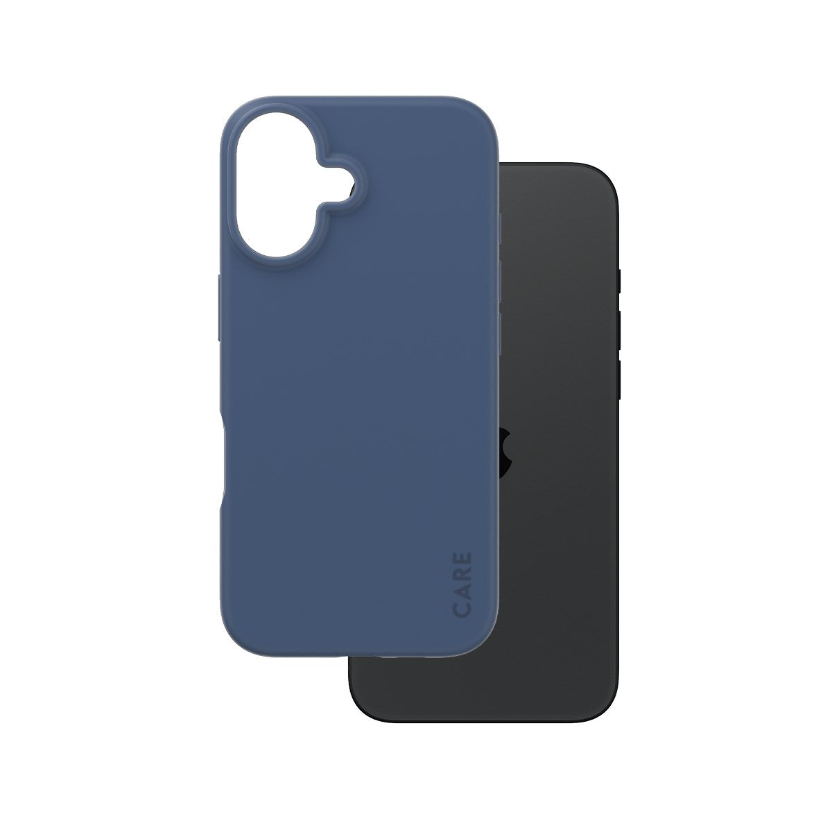 CARE by PanzerGlass® Case Blue iPhone 16