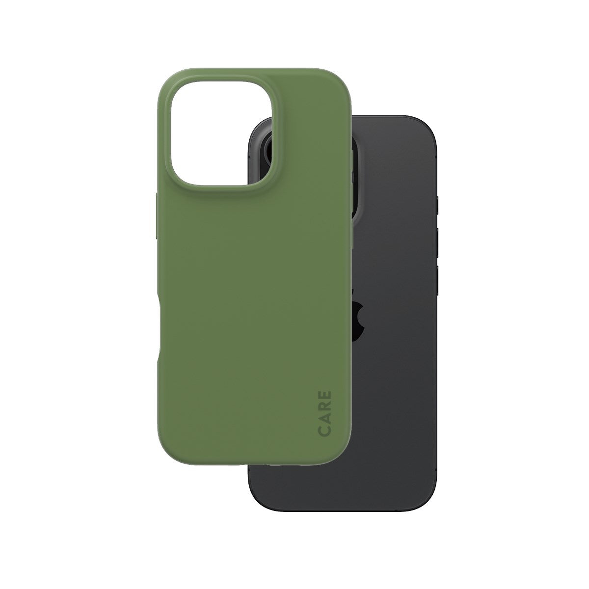 CARE by PanzerGlass® Case Green iPhone 16 Pro