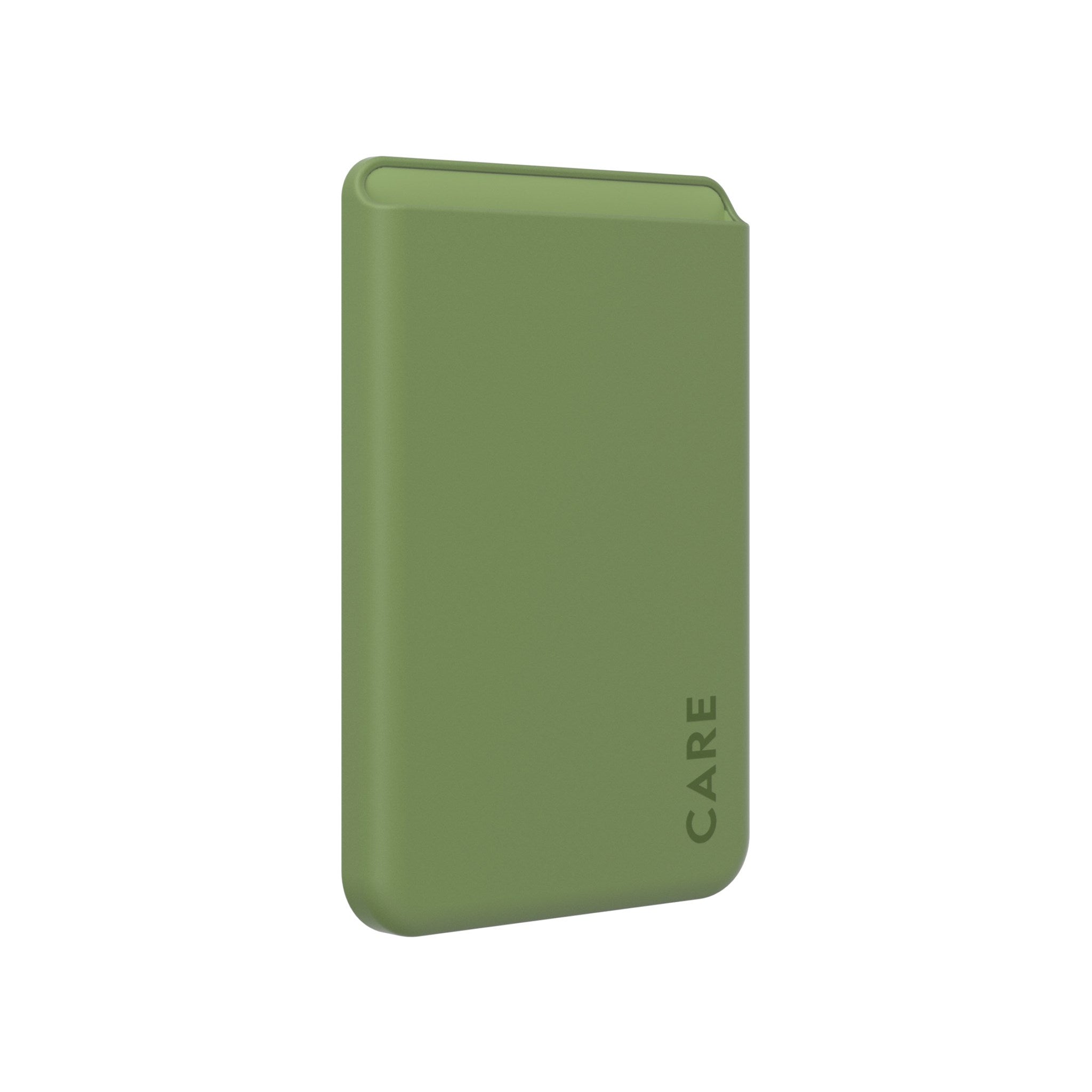 CARE by PanzerGlass® Card Holder Green iPhone