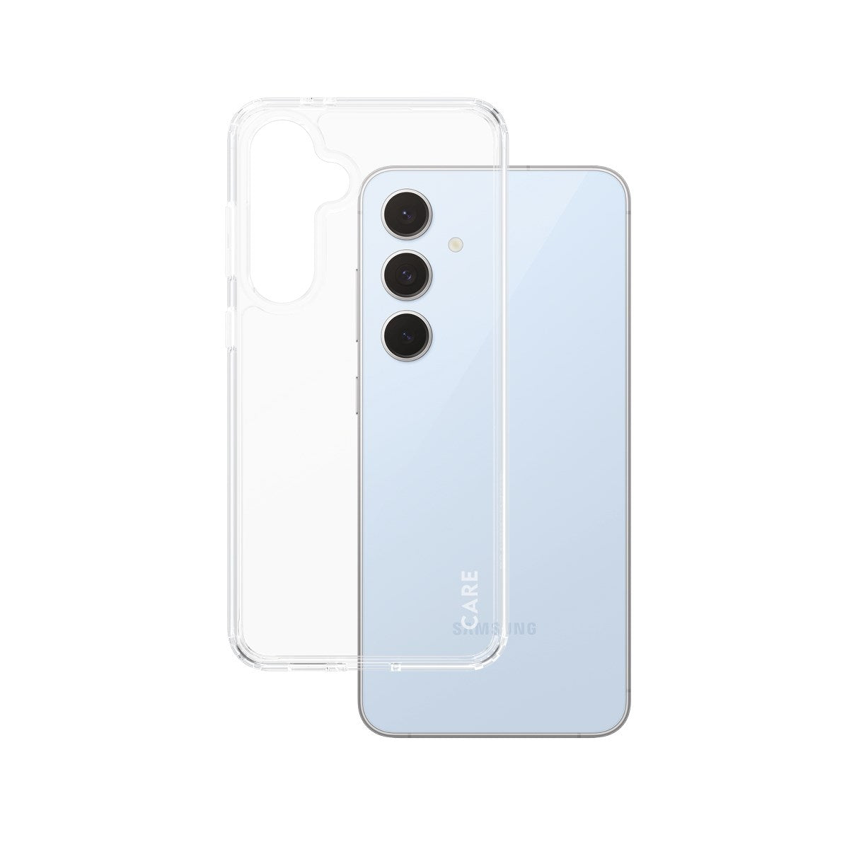 CARE by PanzerGlass® Urban Combat Case Transparent Samsung Galaxy S24 FE 5G