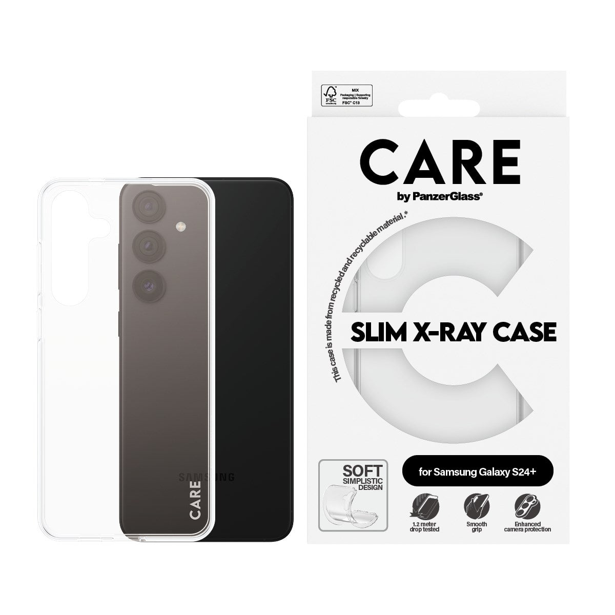 CARE by PanzerGlass® X-Ray Case Samsung Galaxy S24+