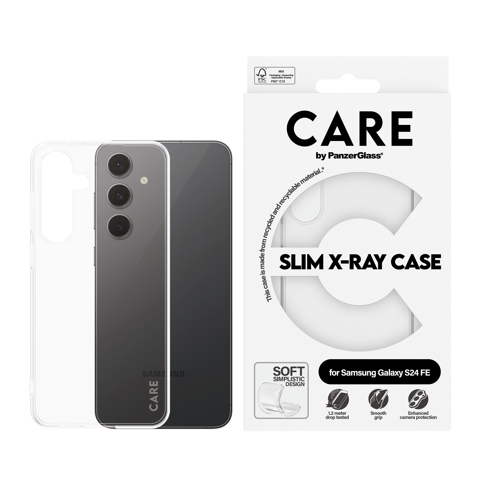CARE by PanzerGlass® X-Ray Case Samsung Galaxy S24 FE 5G