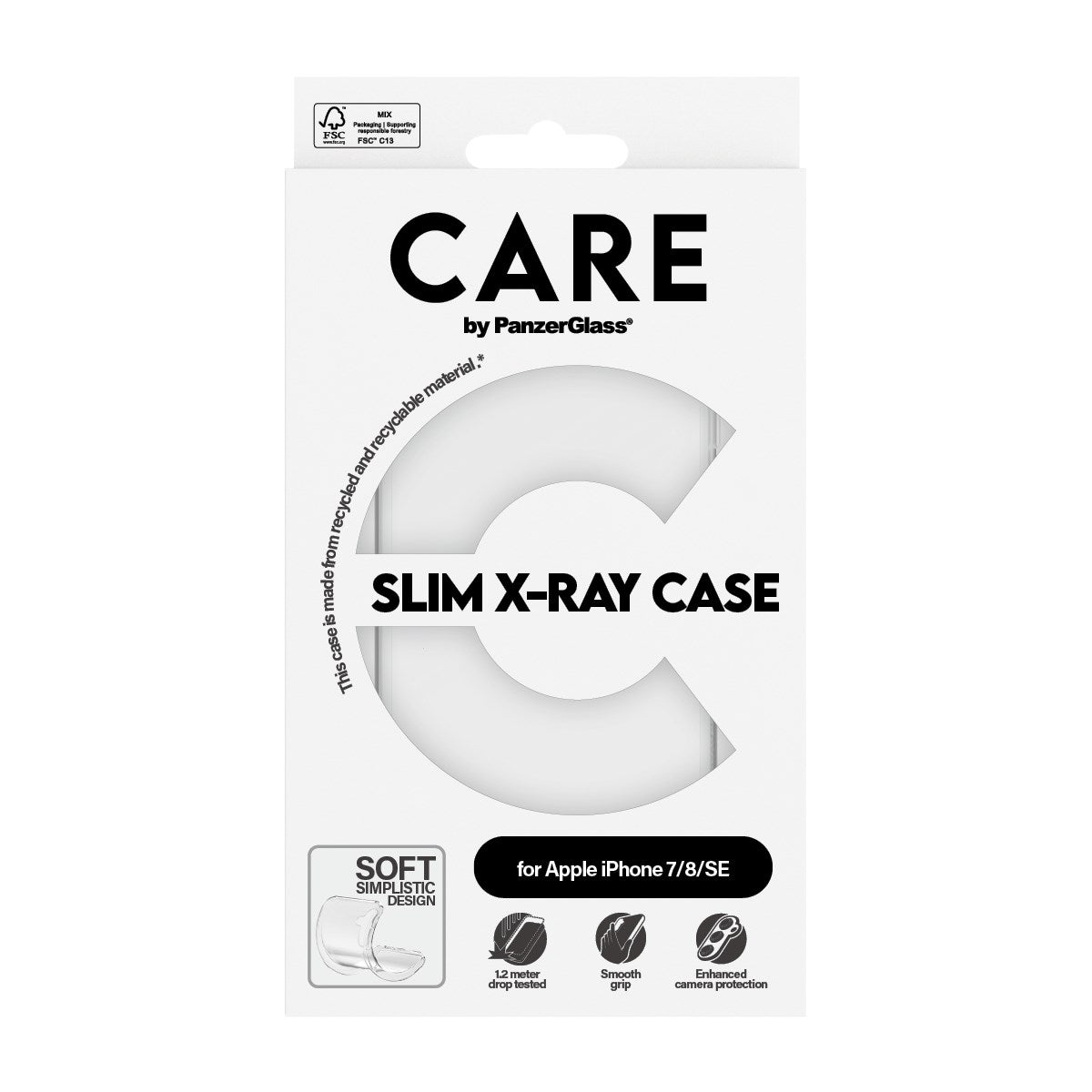 CARE by PanzerGlass® X-Ray Case iPhone 7 | 8 | SE