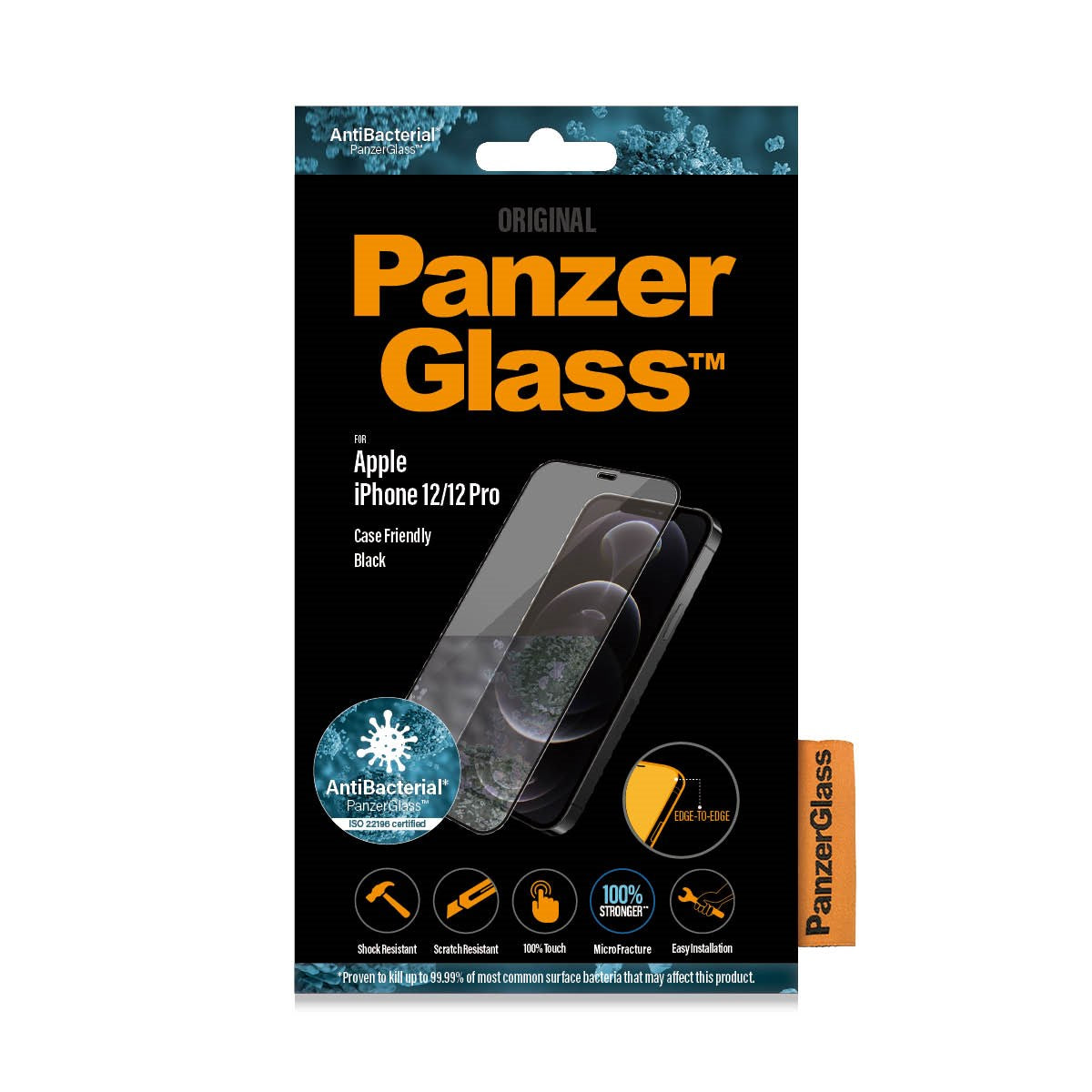 PanzerGlass® Screen Protector iPhone 12 | 12 Pro | Edge-to-Edge