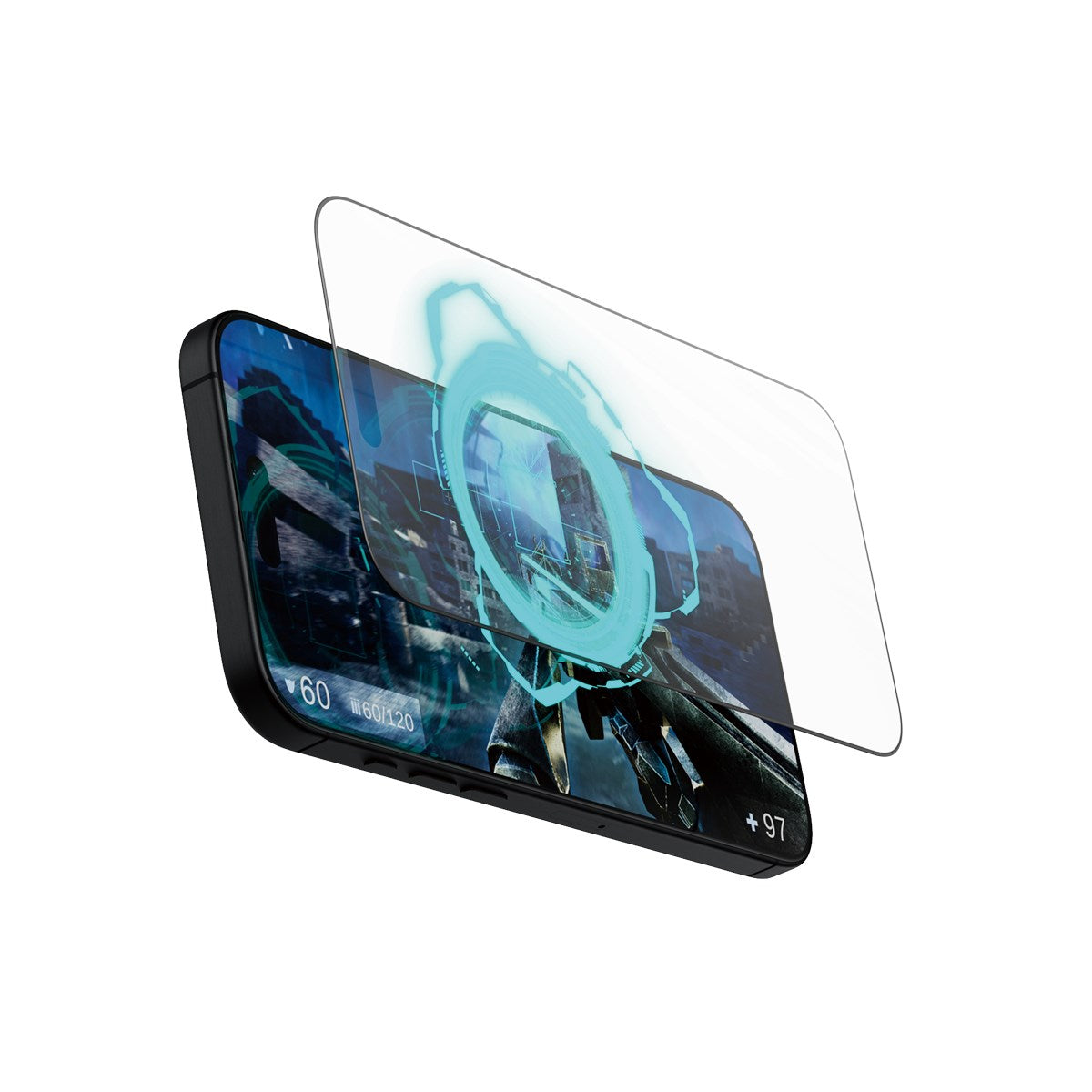 PanzerGlass® Gaming Screen Protector iPhone 16 Pro Max | Ultra-Wide Fit