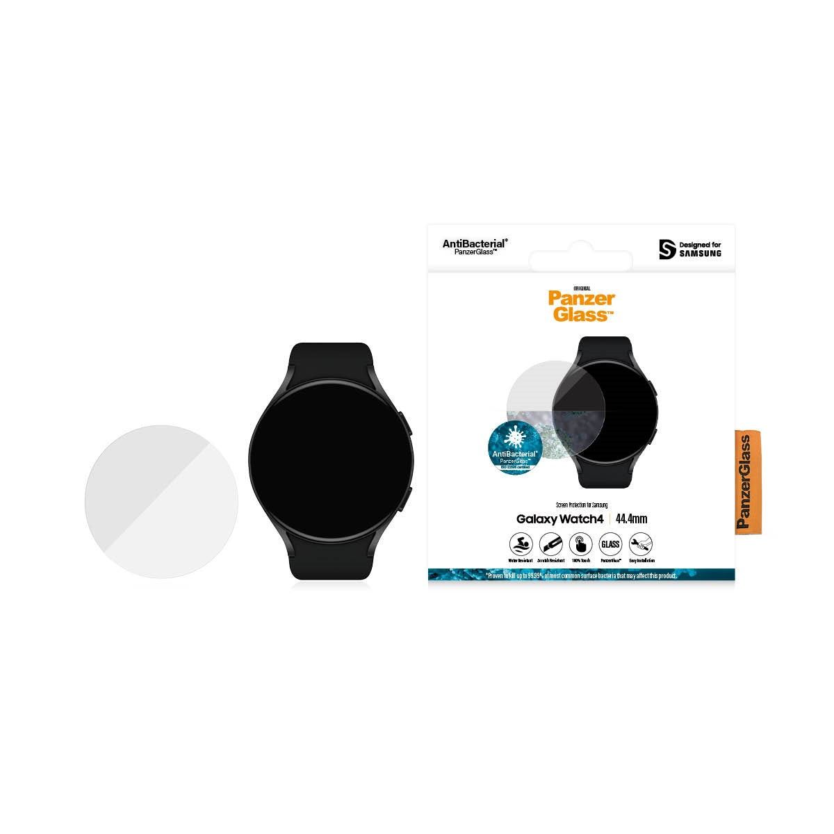PanzerGlass® Samsung Galaxy Watch 4 44mm | Screen Protector Glass