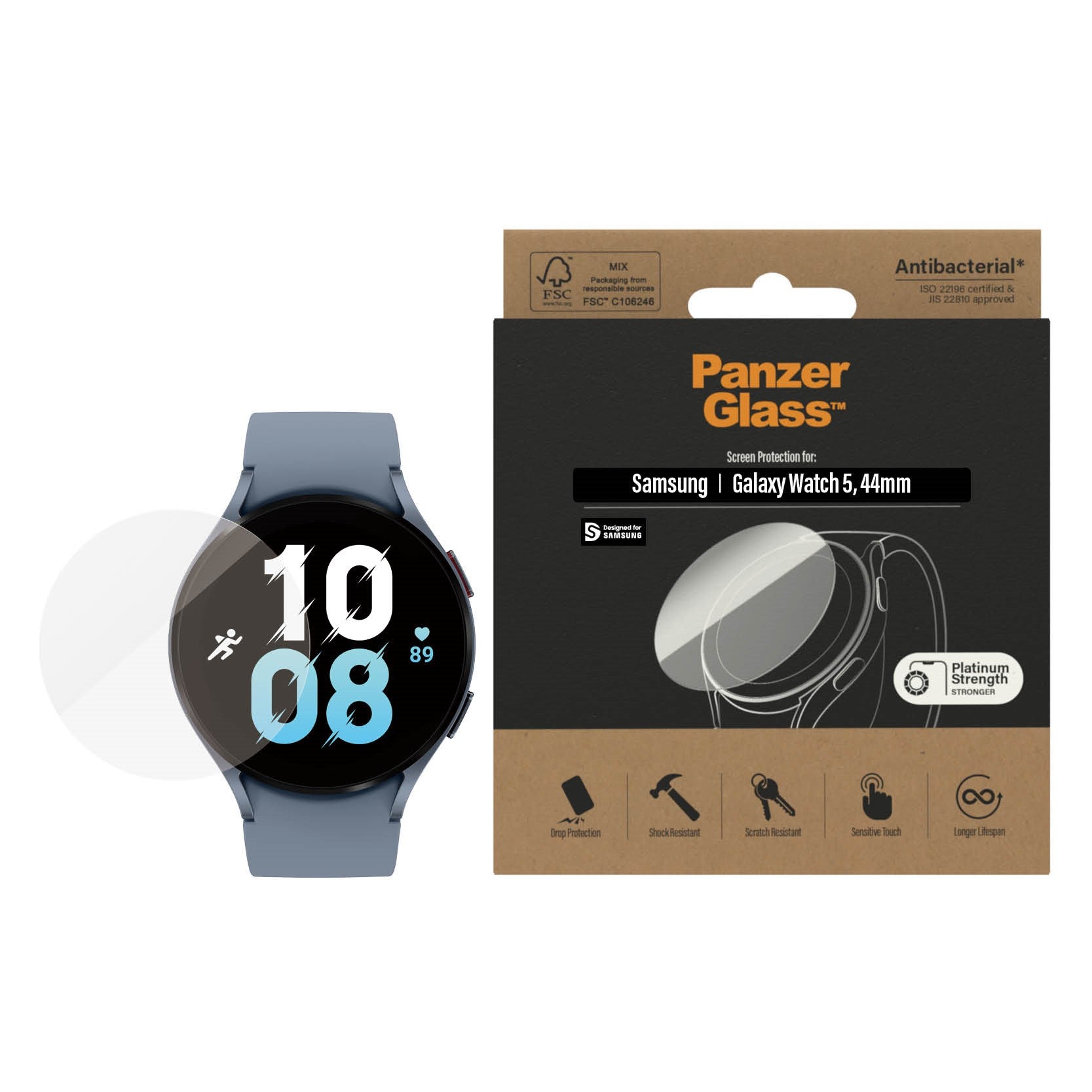 PanzerGlass® Screen Protector Samsung Galaxy Watch 5 44mm