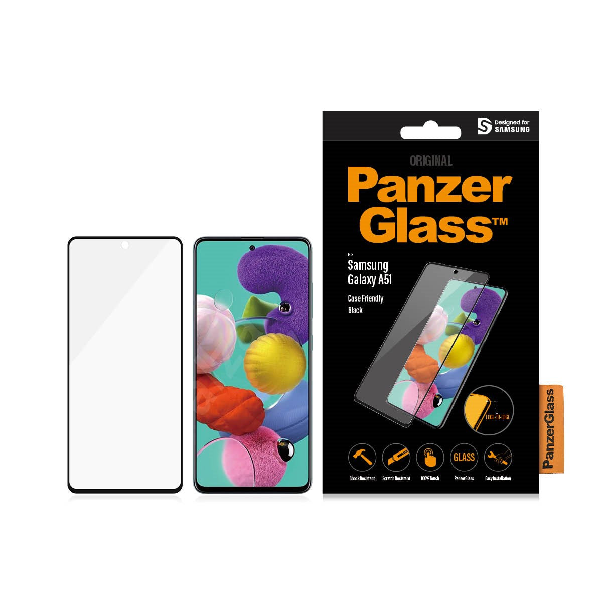 PanzerGlass® Screen Protector Samsung Galaxy A51