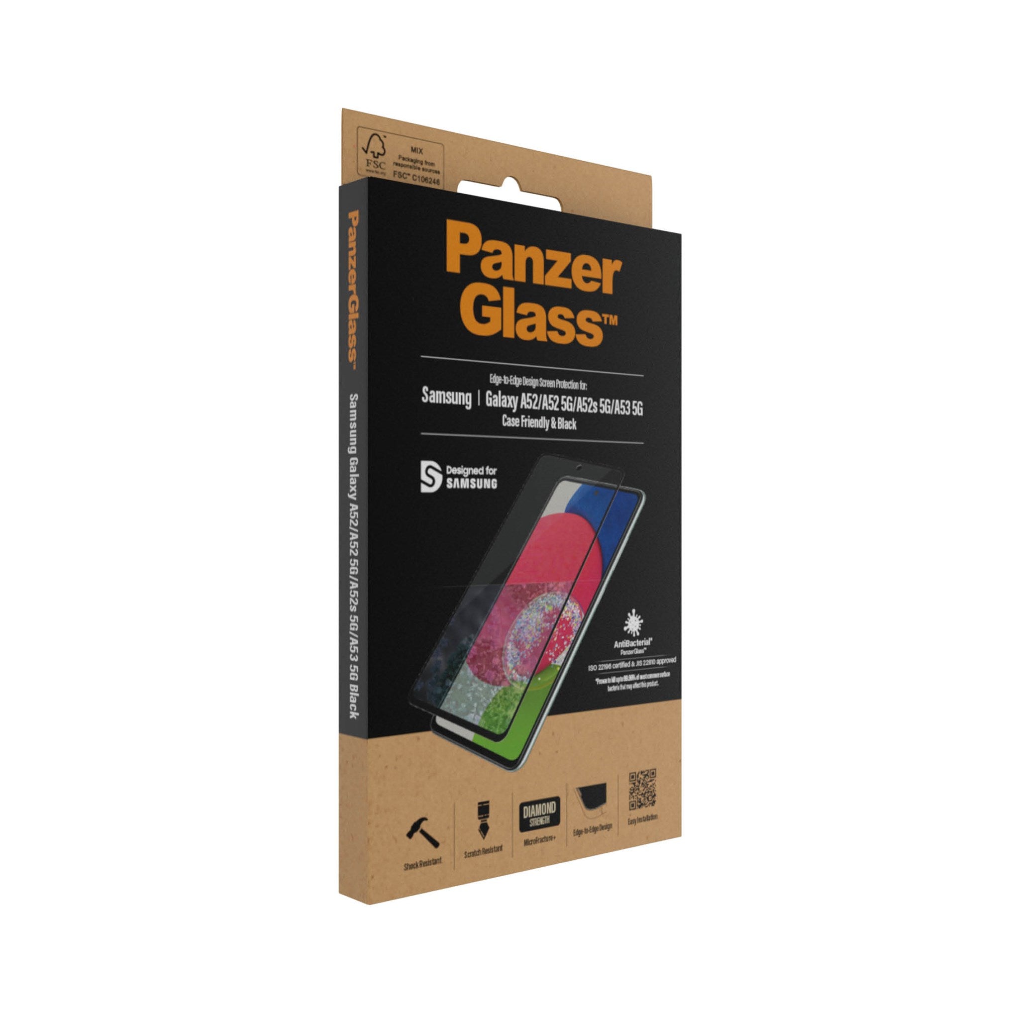 PanzerGlass® Screen Protector Samsung Galaxy A52 | A52 5G | A52s 5G | A53 5G
