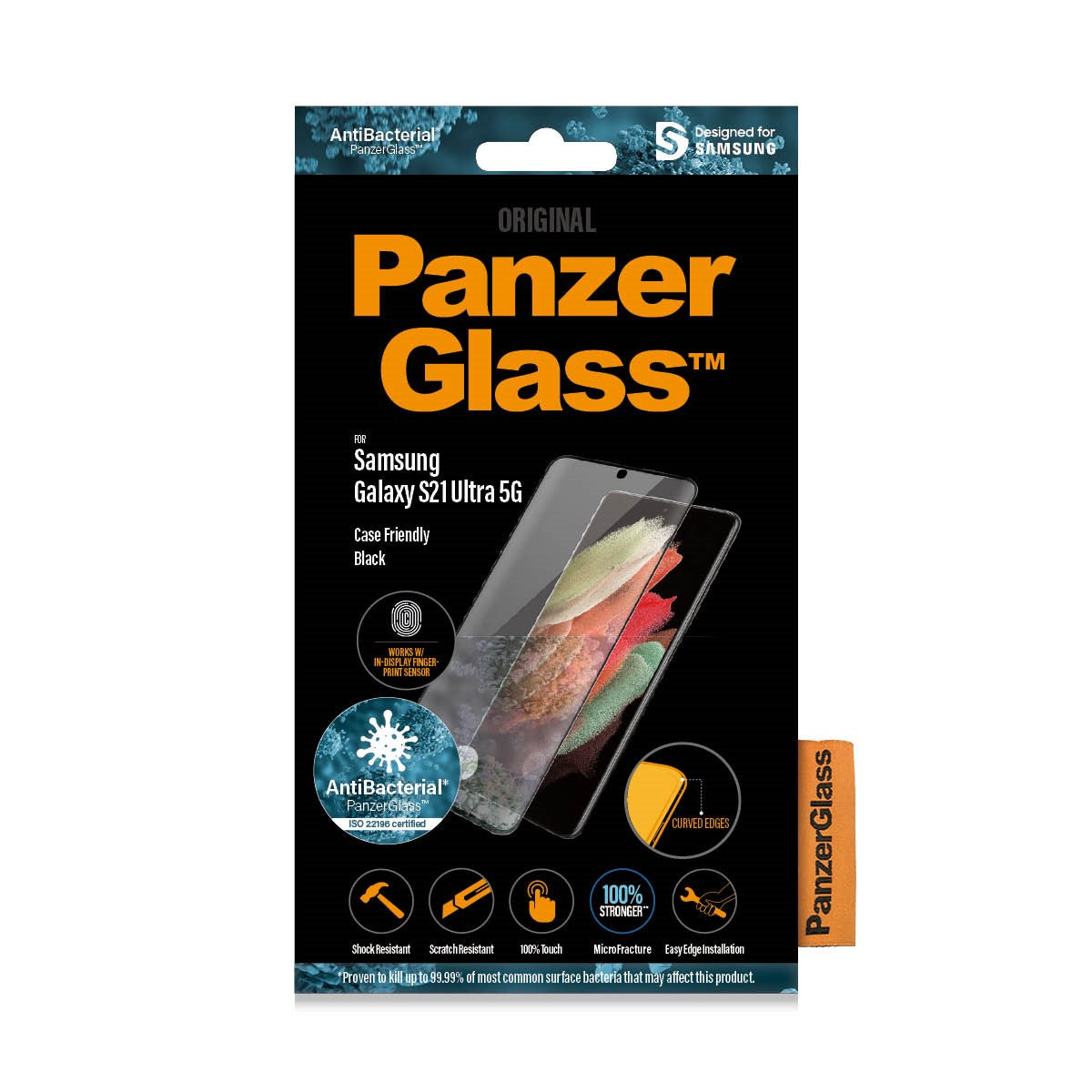 PanzerGlass® Screen Protector Samsung Galaxy S21 Ultra 5G