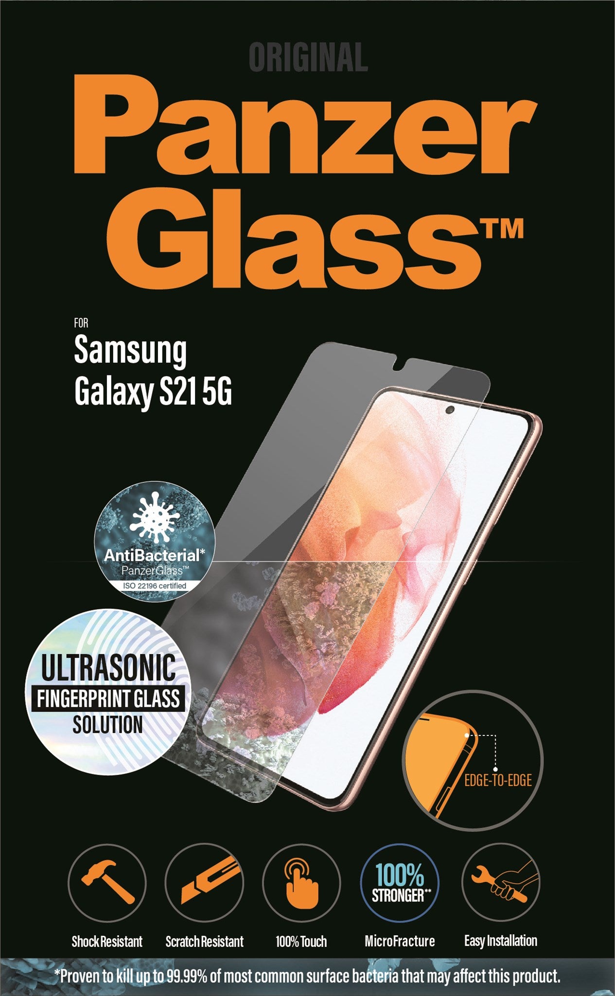 PanzerGlass® Screen Protector Samsung Galaxy S21 5G