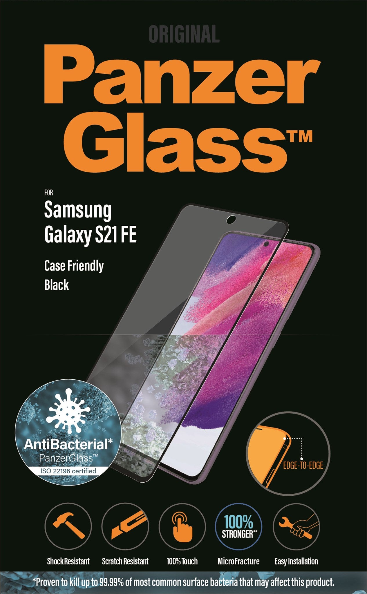 PanzerGlass® Screen Protector Samsung Galaxy S21 FE