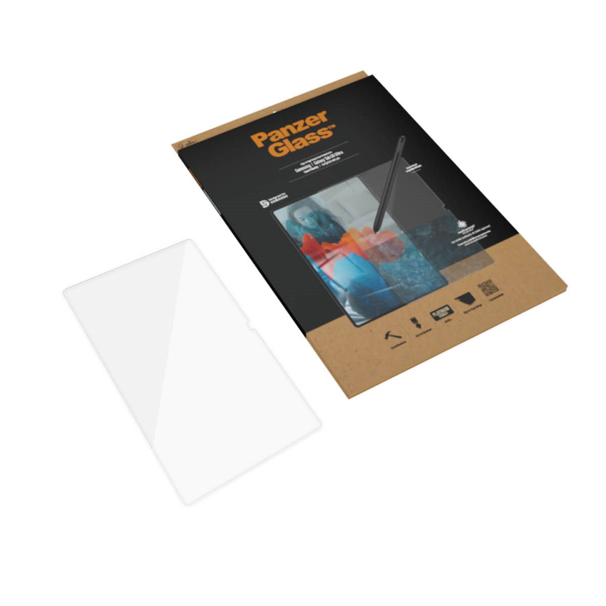 PanzerGlass® Screen Protector Samsung Galaxy Tab S8 Ultra | S9 Ultra | Ultra-Wide Fit