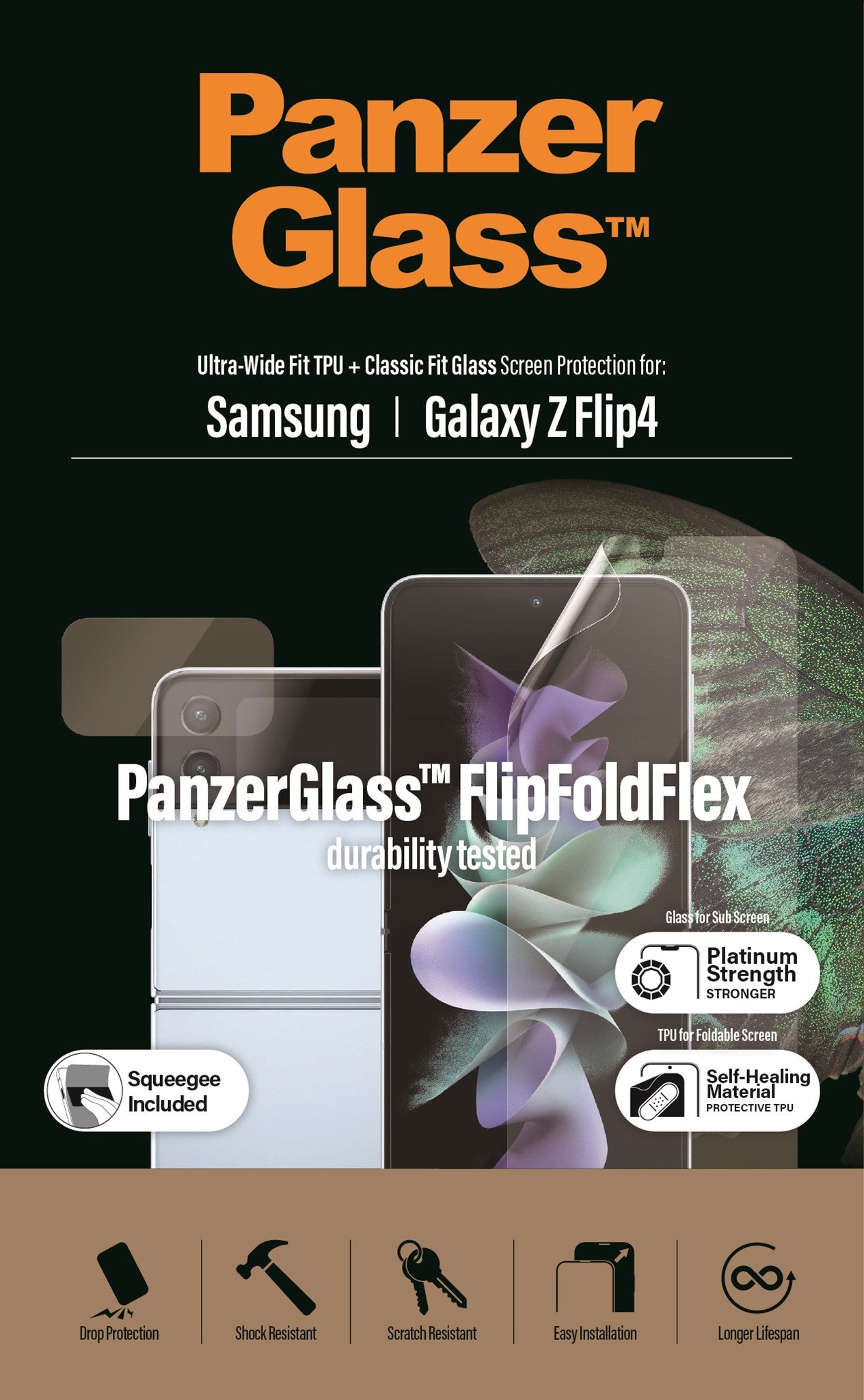 PanzerGlass® Screen Protector Samsung Galaxy Z Flip4