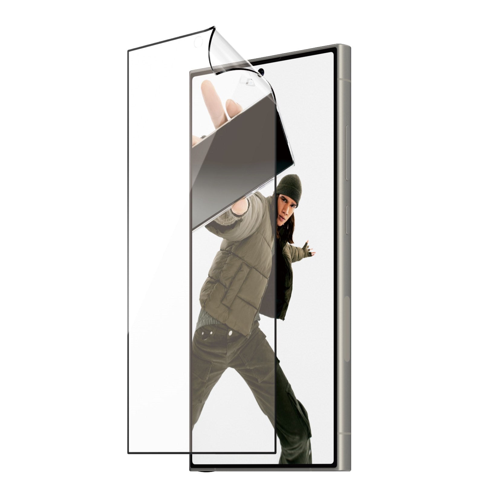 PanzerGlass® ECO MATRIX Screen Protector with D3O® Samsung Galaxy S24 Ultra | Ultra-Wide Fit w. AlignerKit