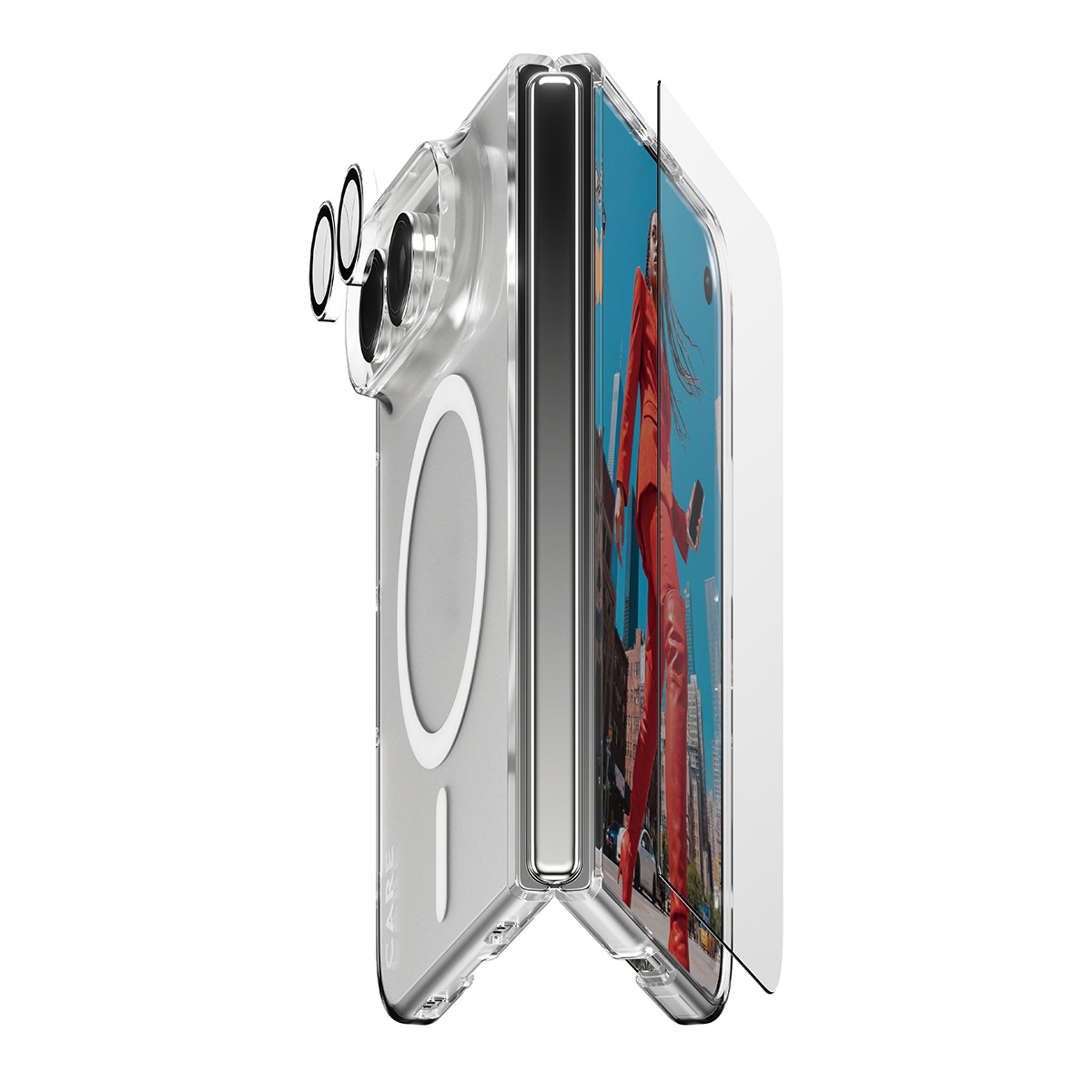 PanzerGlass® | CARE™ by PanzerGlass® 3-in-1 Flagship Bundle iPhone Duo