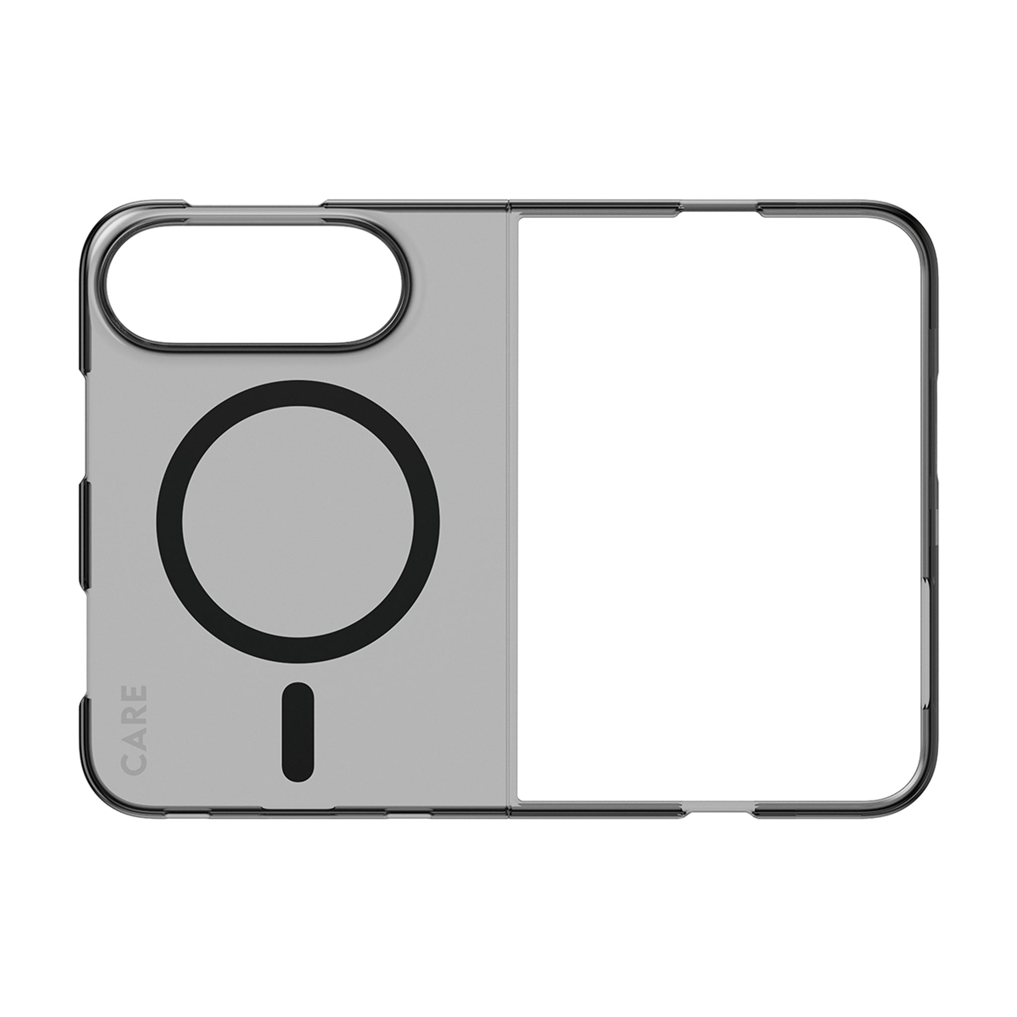 CARE™ by PanzerGlass® SL1M Case Smokey w. Black MagSafe iPhone Duo