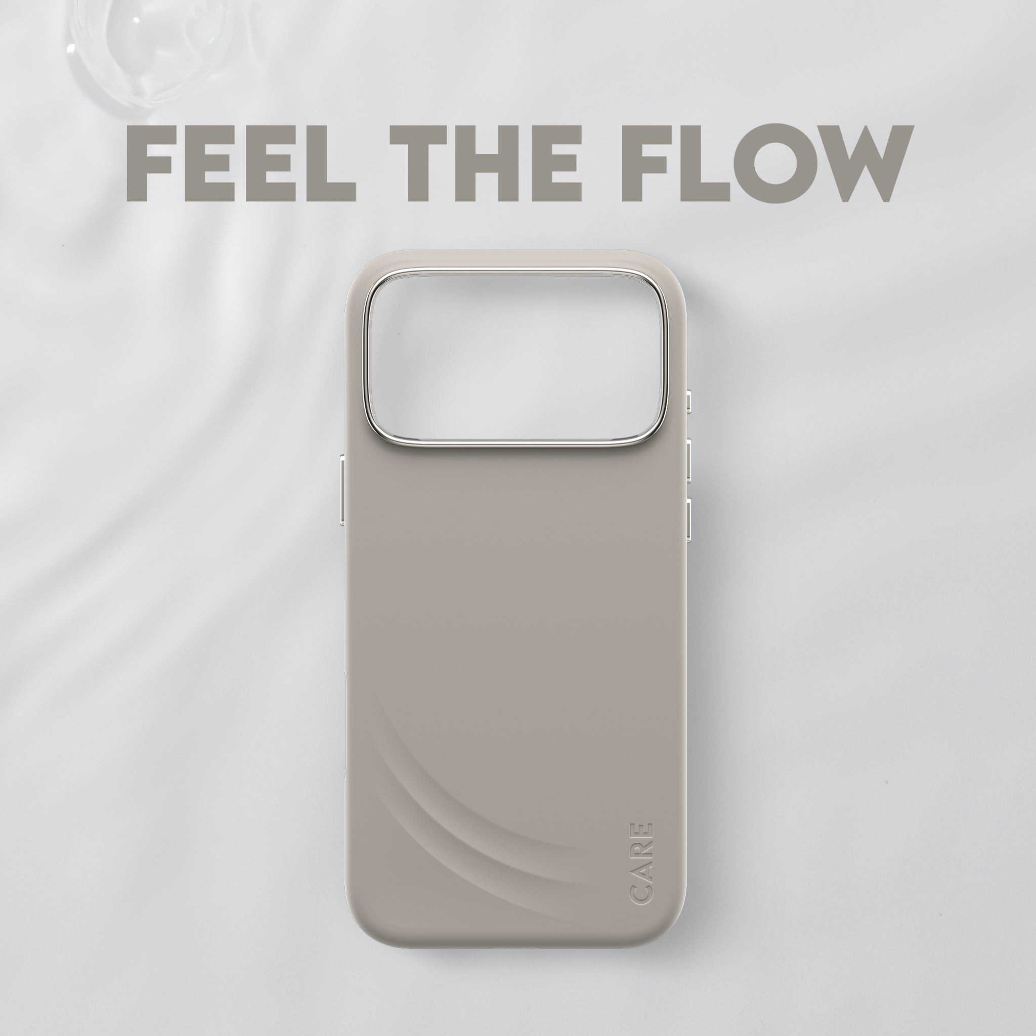 CARE™ by PanzerGlass® Flow Case Vanilla w. MagSafe iPhone 18 Pro Max | 17 Pro Max