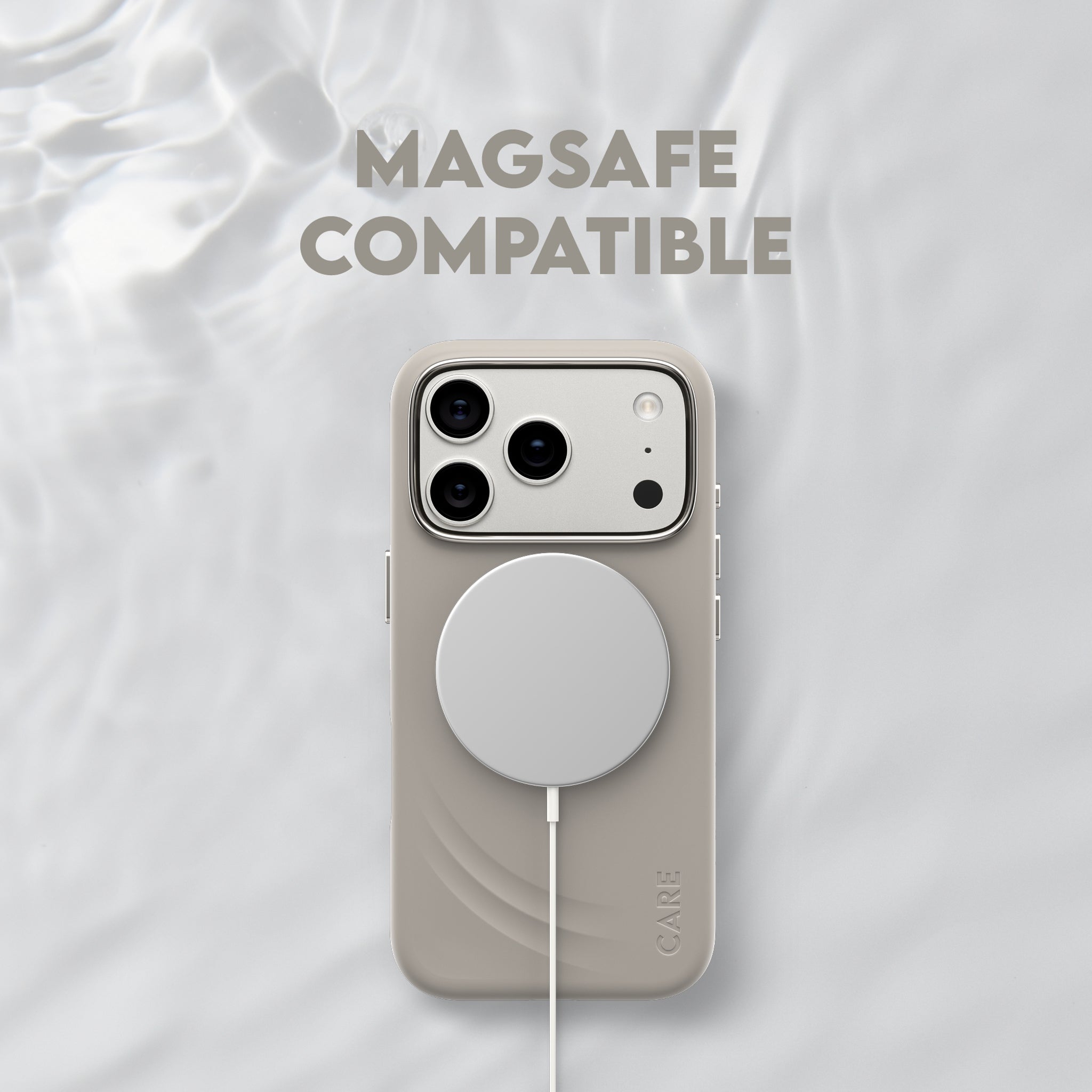 CARE™ by PanzerGlass® Flow Case Vanilla w. MagSafe iPhone 18 Pro Max | 17 Pro Max
