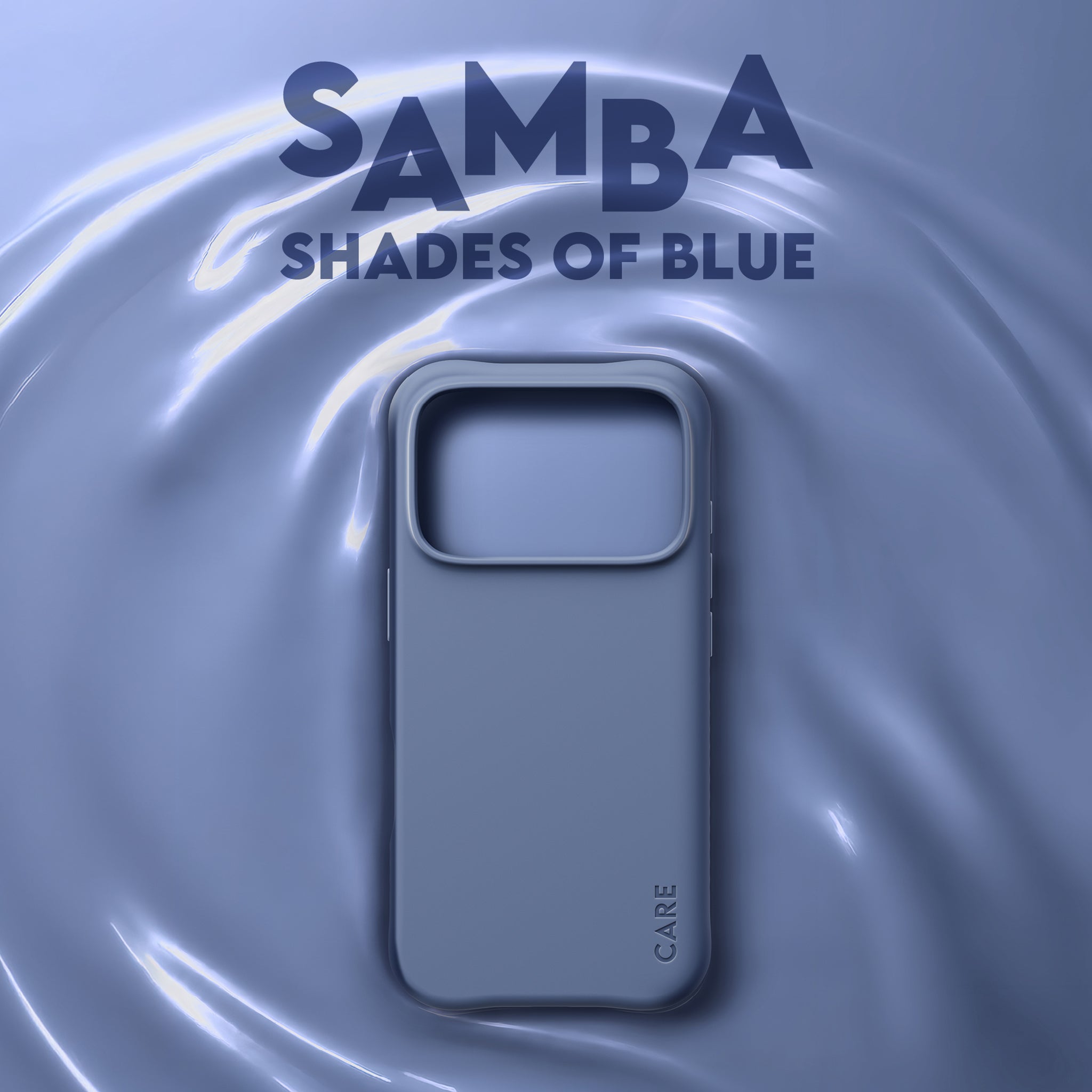 CARE™ by PanzerGlass® Samba Case Shades of Blue w. MagSafe iPhone 18 Pro | 17 Pro