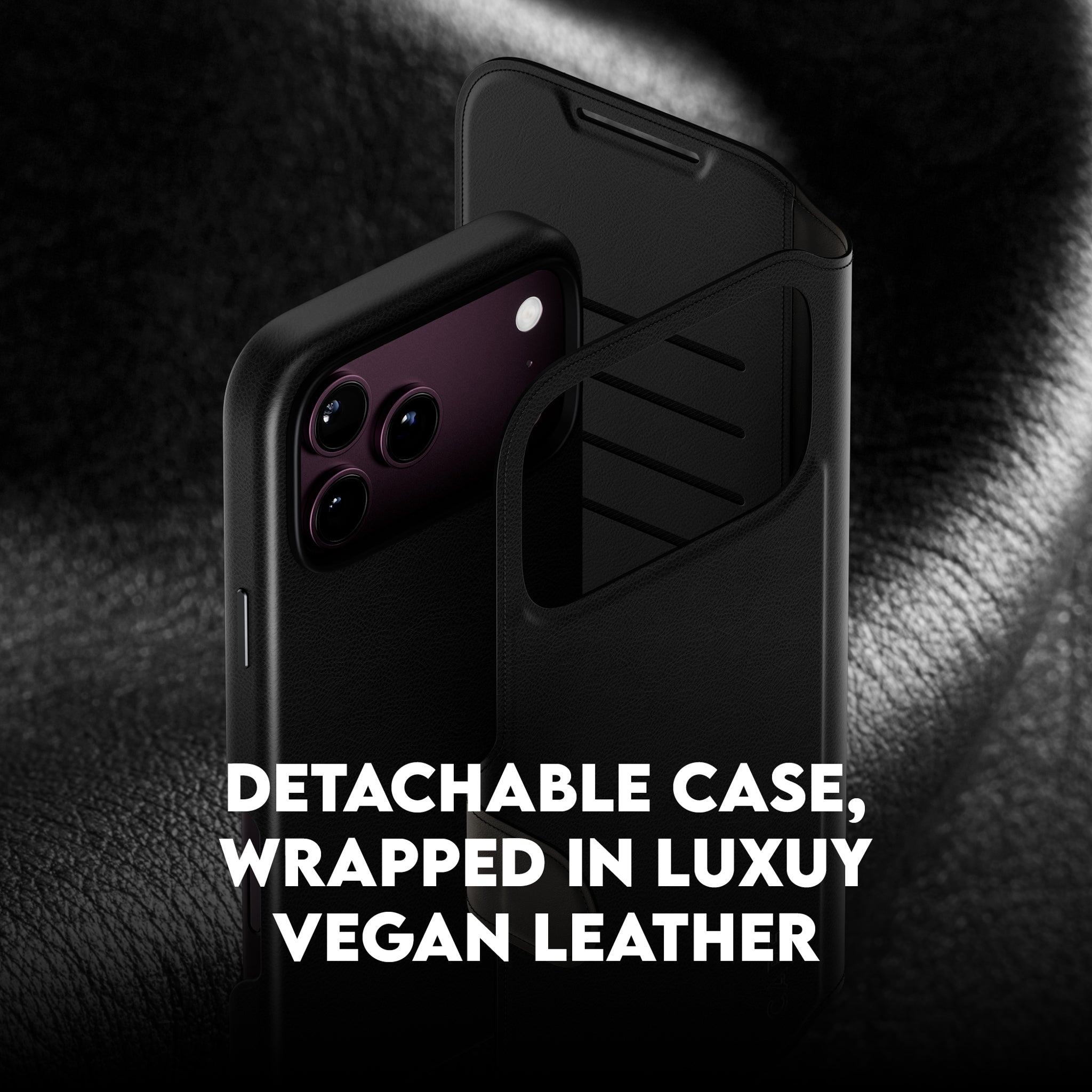 CARE™ by PanzerGlass® Tango 2-in-1 Wallet Case Black w. MagSafe iPhone 18 Pro Max | 17 Pro Max