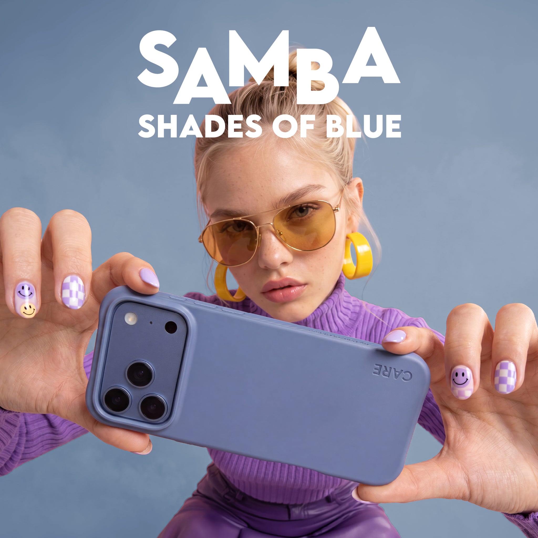 CARE™ by PanzerGlass® Samba Case Shades of Blue w. MagSafe iPhone 18 Pro Max | 17 Pro Max