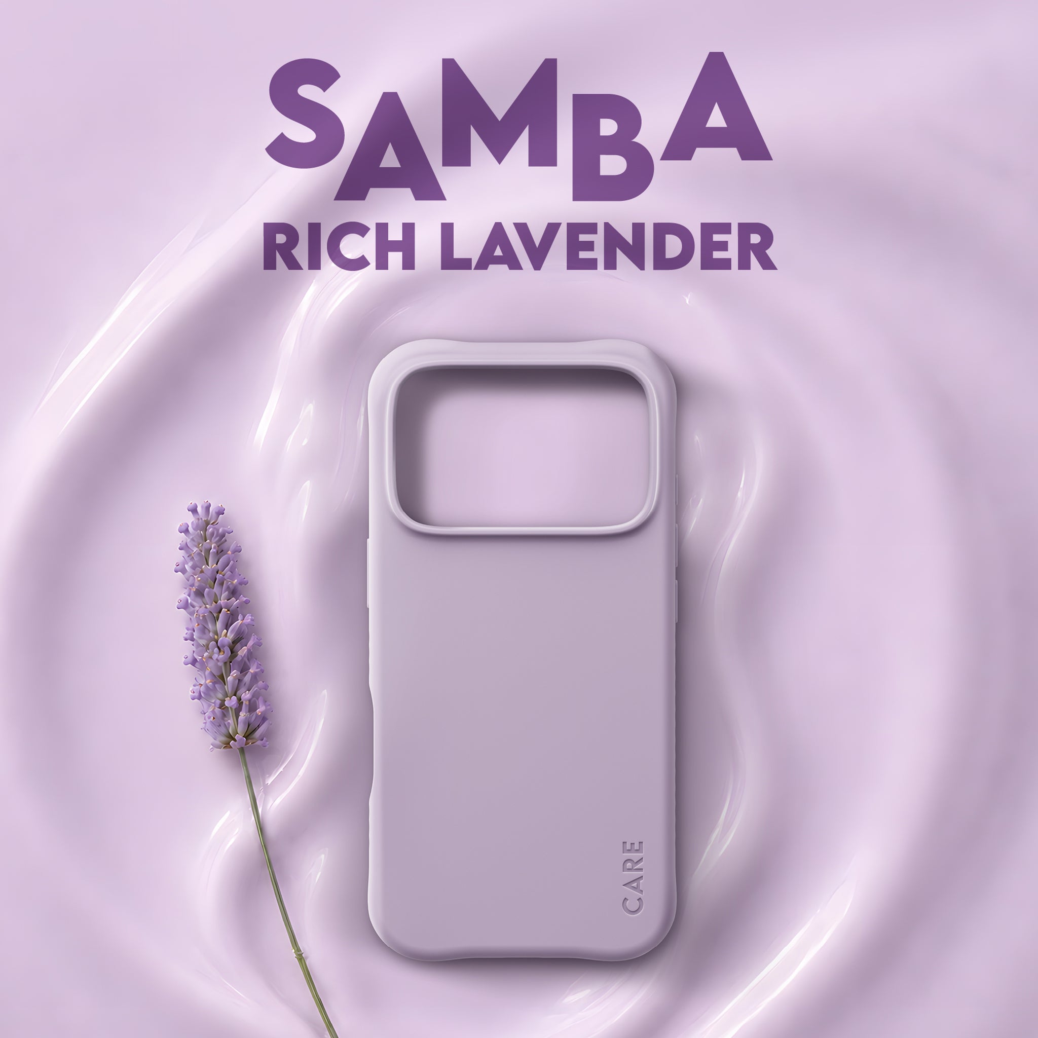 CARE™ by PanzerGlass® Samba Case Rich Lavender w. White MagSafe iPhone 18 Pro Max | 17 Pro Max