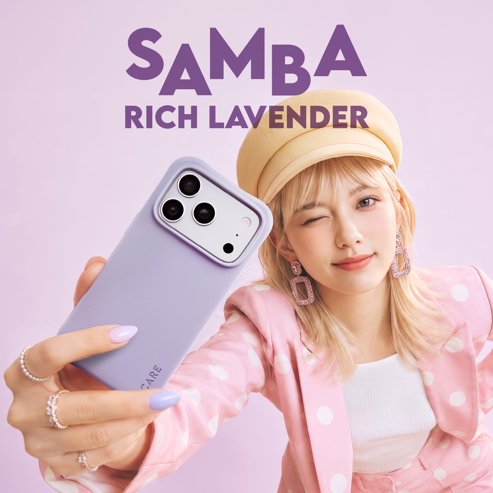 CARE™ by PanzerGlass® Samba Case Rich Lavender w. White MagSafe iPhone 18 Pro Max | 17 Pro Max