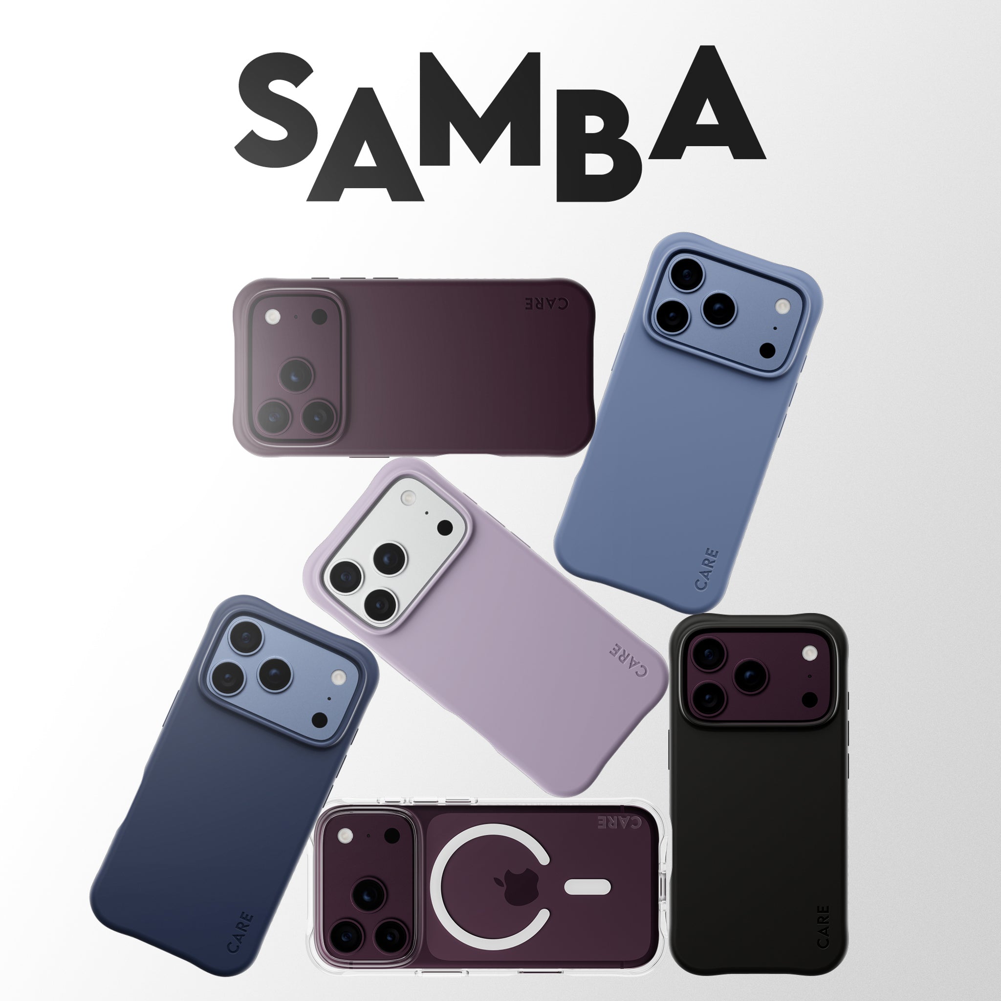 CARE™ by PanzerGlass® Samba Case Rich Lavender w. White MagSafe iPhone 18 Pro Max | 17 Pro Max