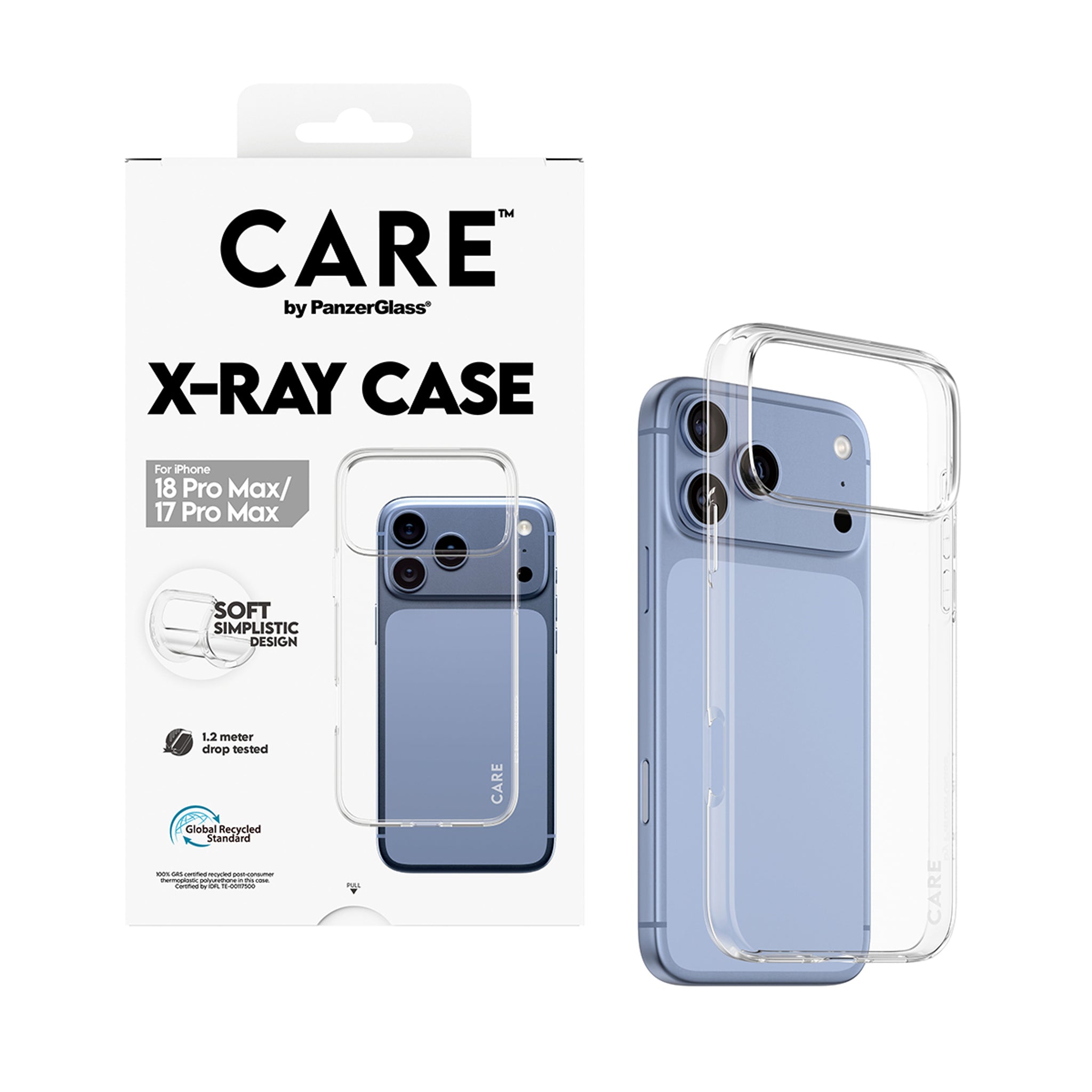 CARE™ by PanzerGlass® X-Ray Case iPhone 18 Pro Max | 17 Pro Max