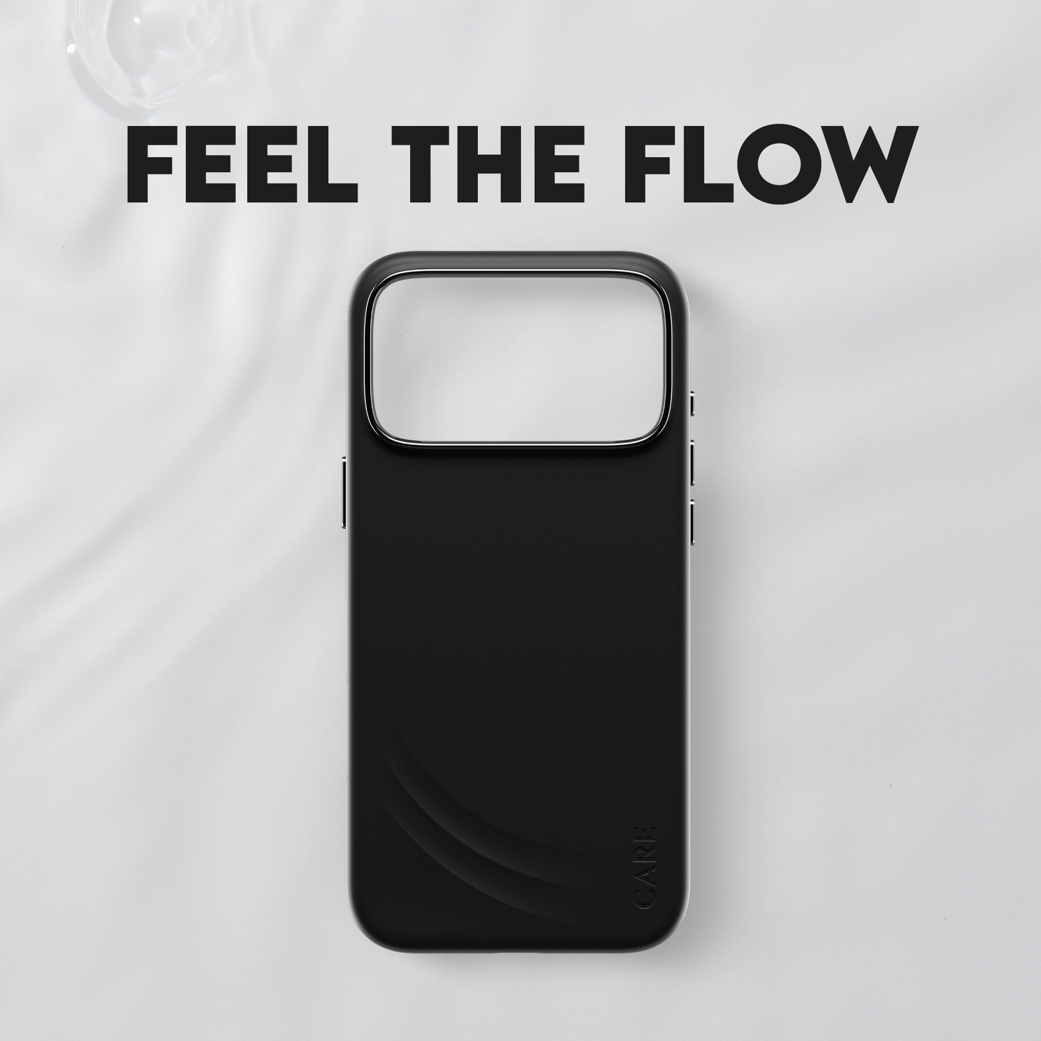 CARE™ by PanzerGlass® Flow Case Black w. MagSafe iPhone 18 Pro Max | 17 Pro Max