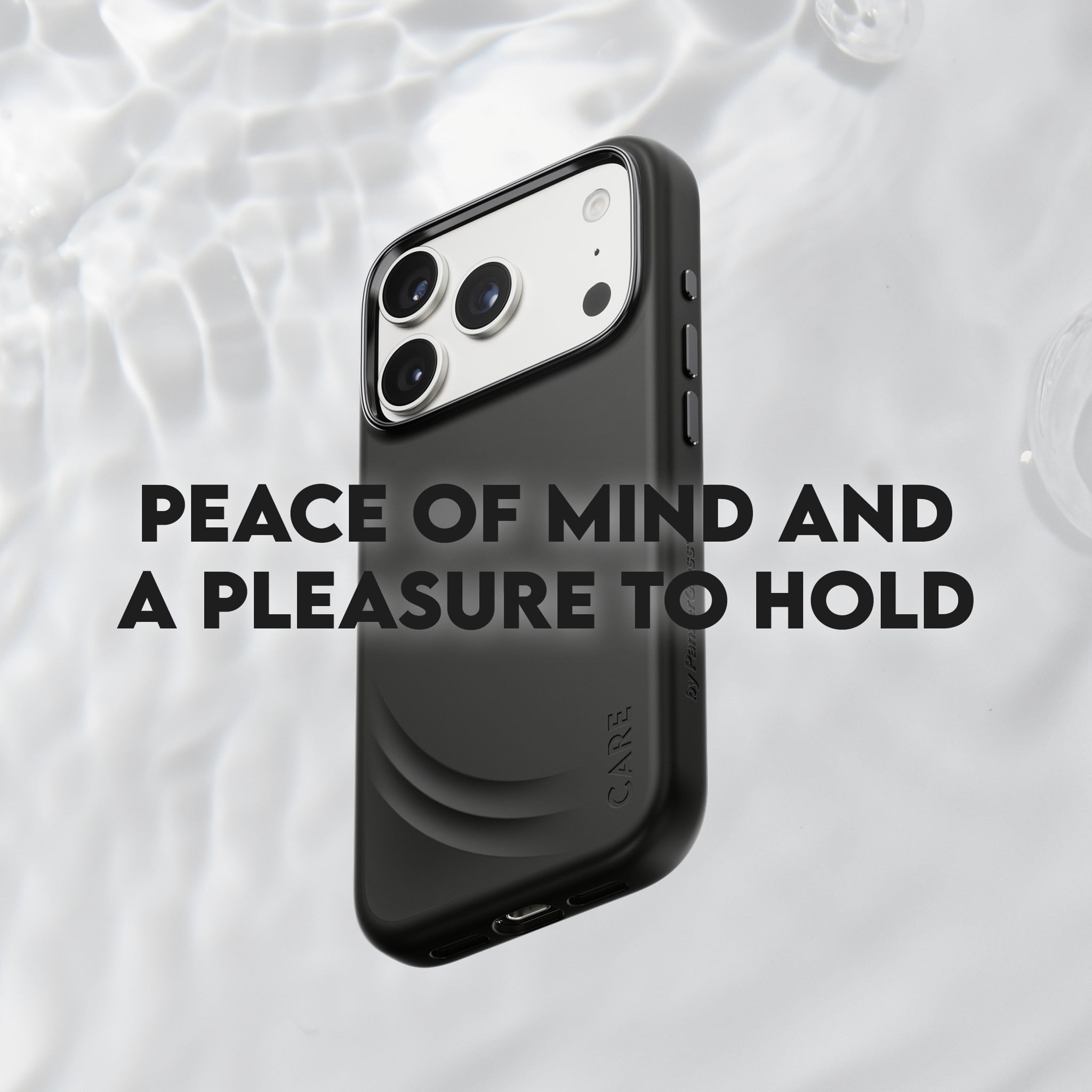 CARE™ by PanzerGlass® Flow Case Black w. MagSafe iPhone 18 Pro Max | 17 Pro Max