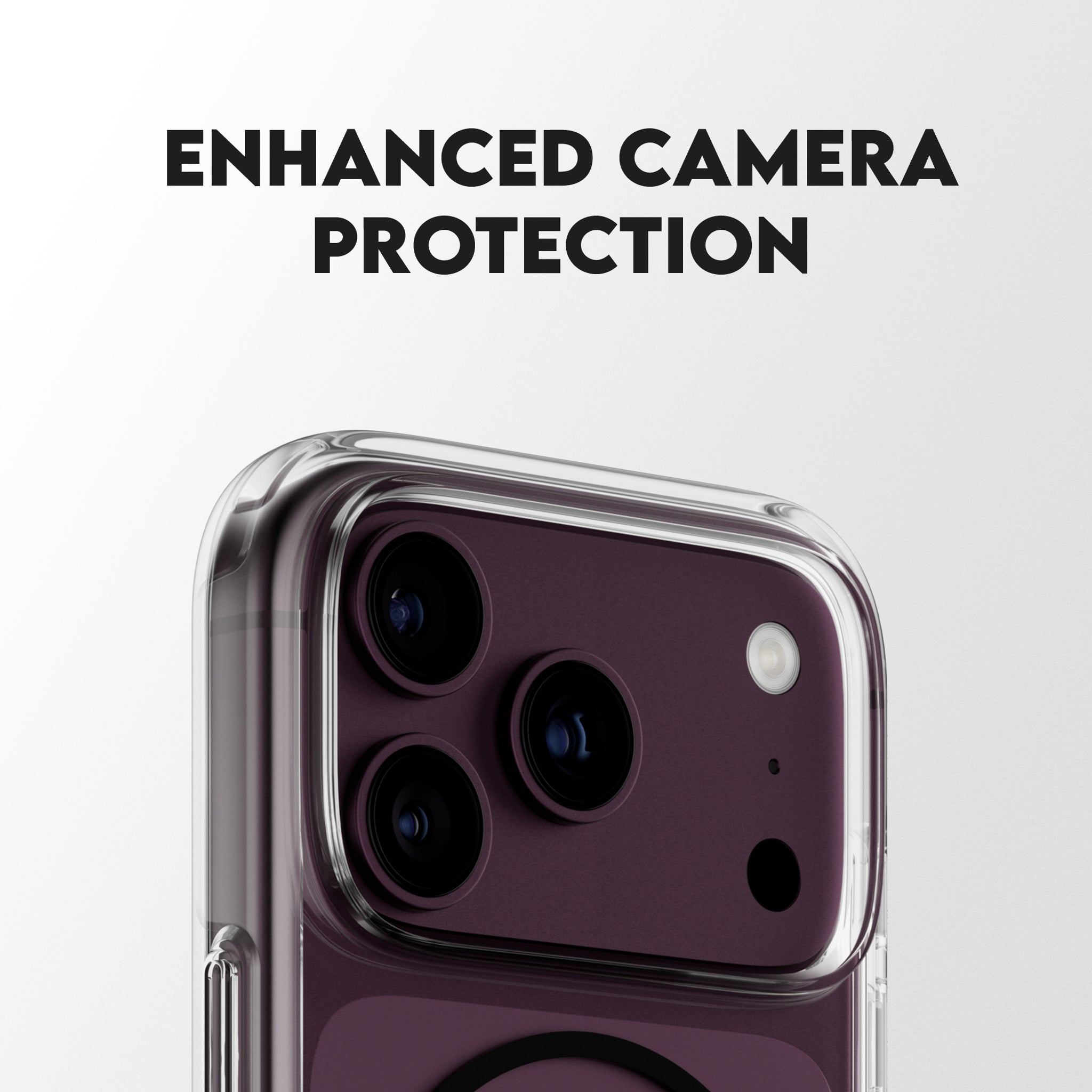 CARE™ by PanzerGlass® Urban Explorer Case Transparent w. Black MagSafe iPhone 18 Pro Max | 17 Pro Max