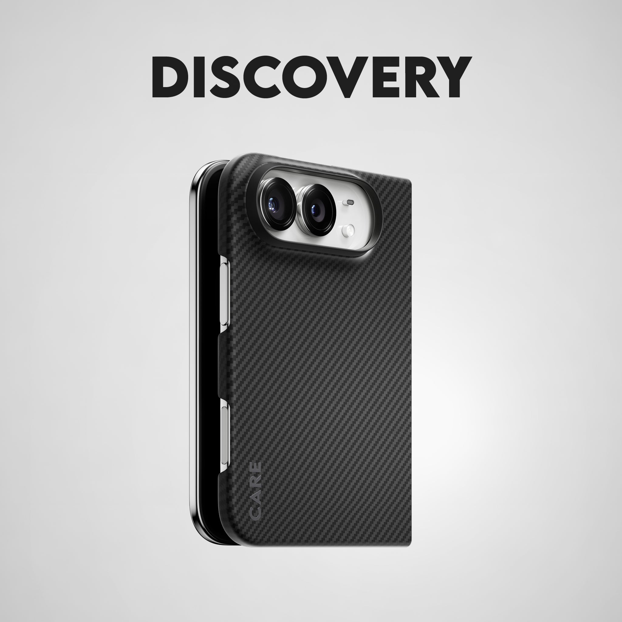 CARE™ by PanzerGlass® Discovery Case Black & Grey w. MagSafe iPhone Duo