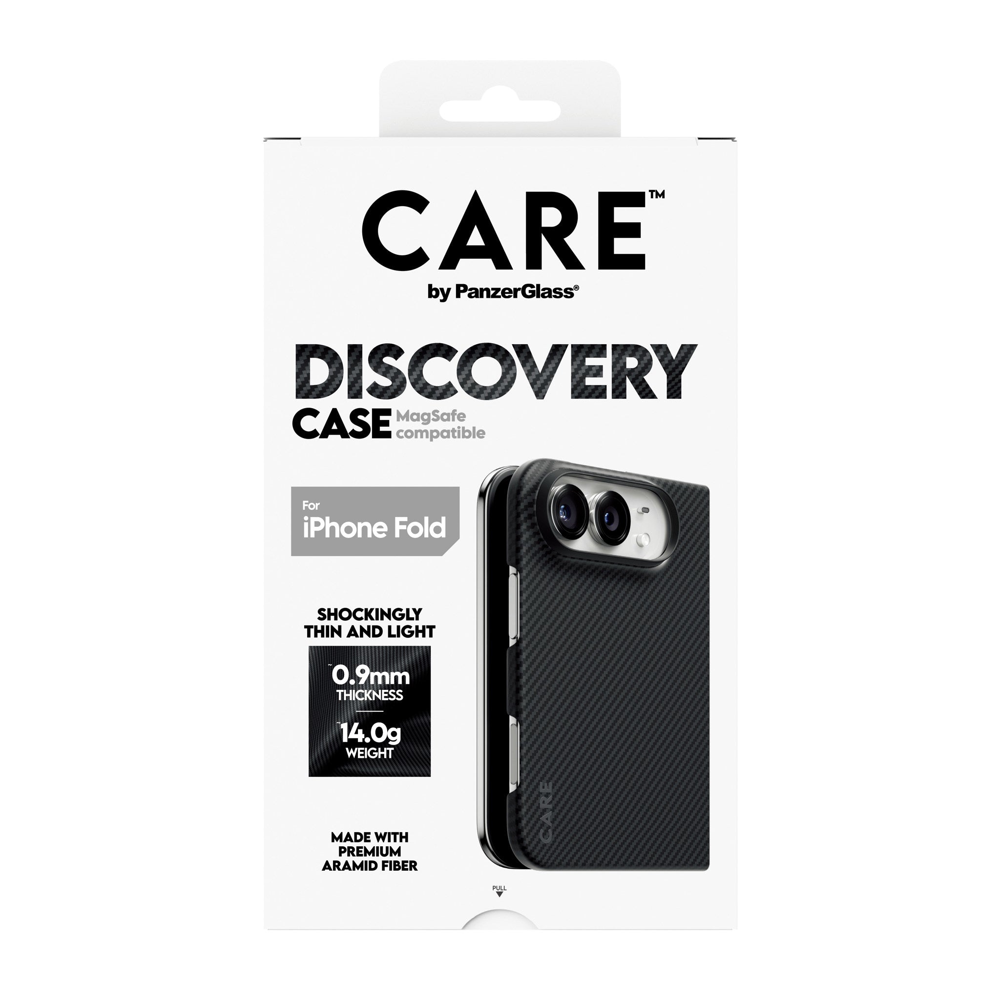 CARE™ by PanzerGlass® Discovery Case Black & Grey w. MagSafe iPhone 2026 Fold