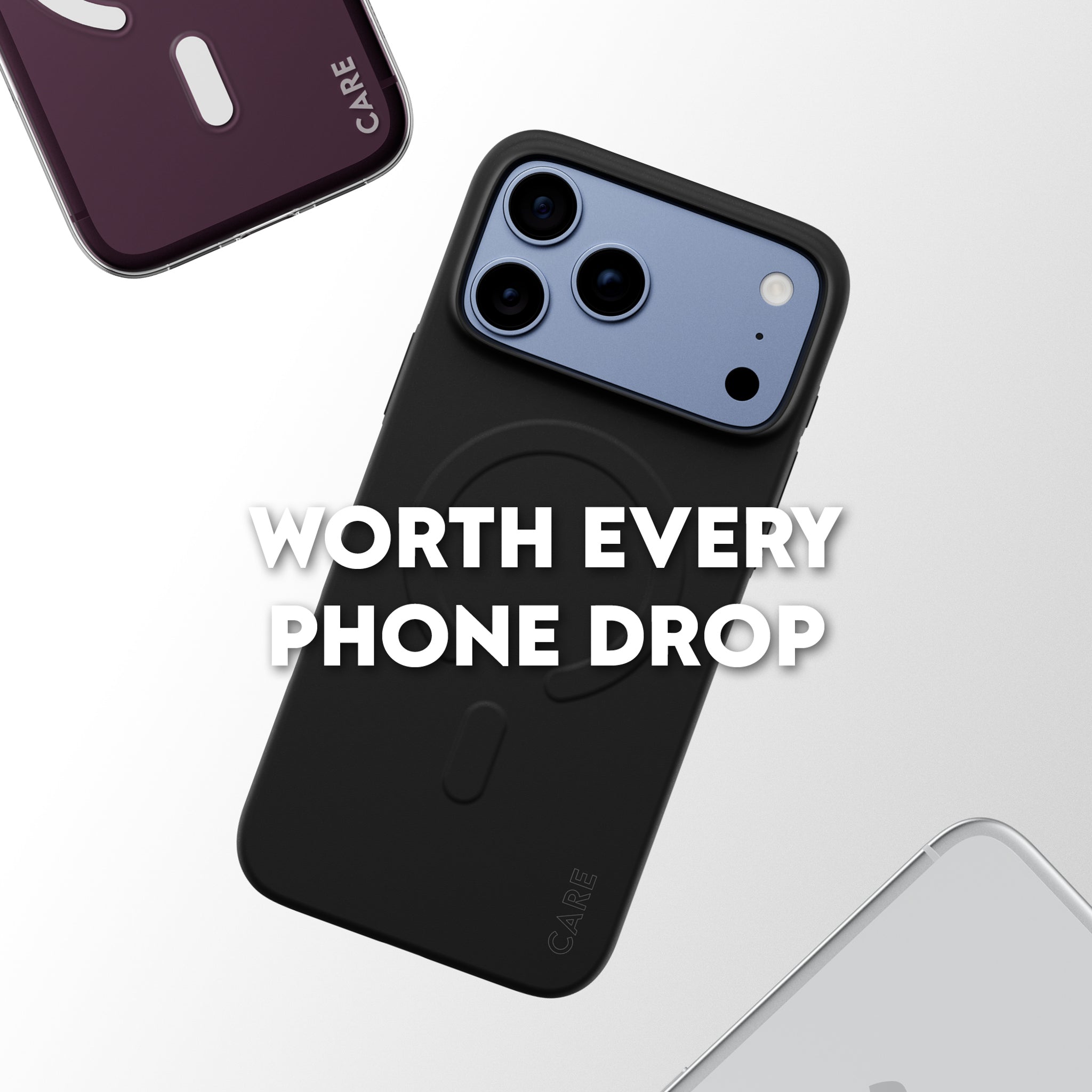 CARE™ by PanzerGlass® SL1M Case Black w. MagSafe iPhone 18 Pro | 17 Pro
