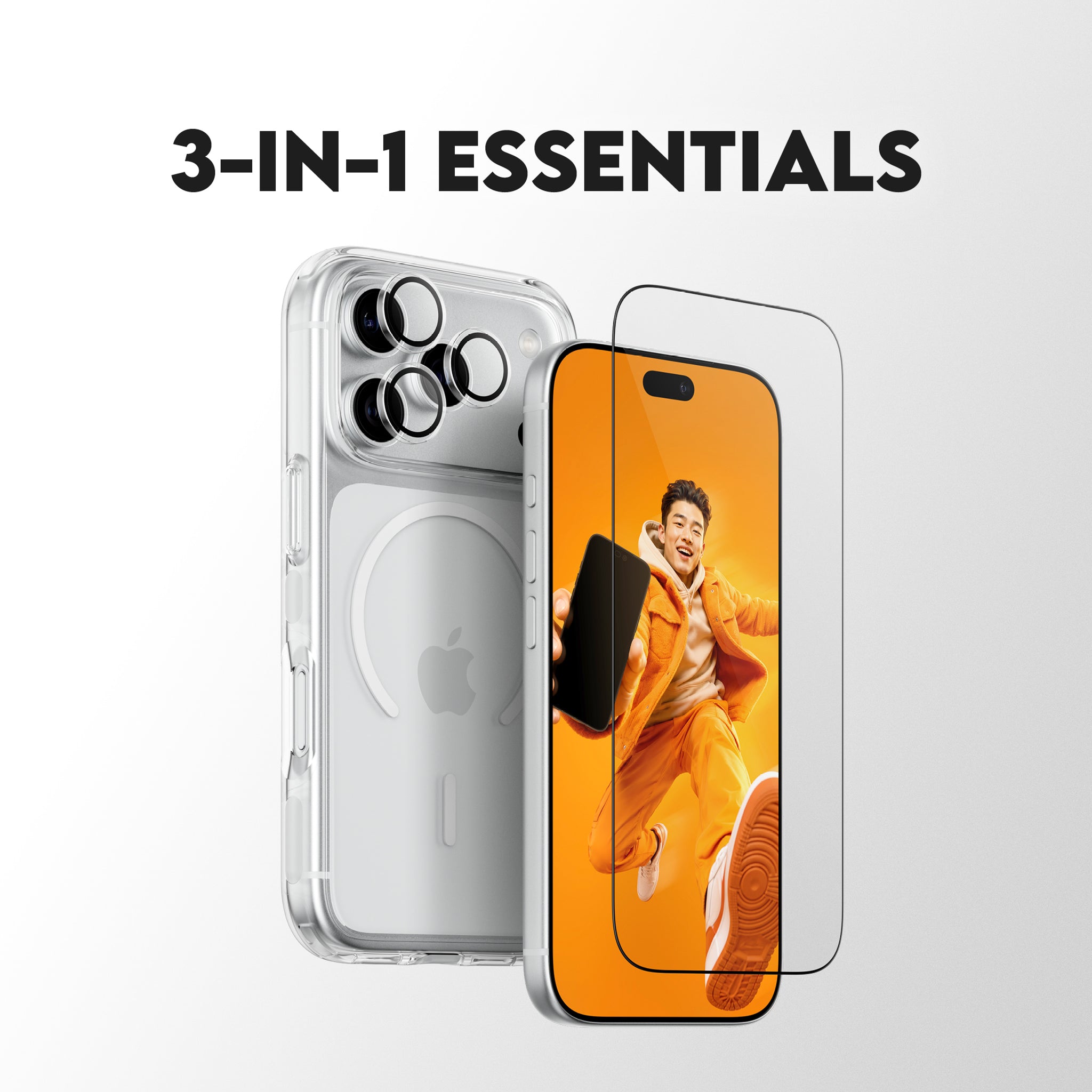 PanzerGlass® | CARE™ by PanzerGlass® Flagship 3-in-1 Bundle iPhone 18 Pro Max